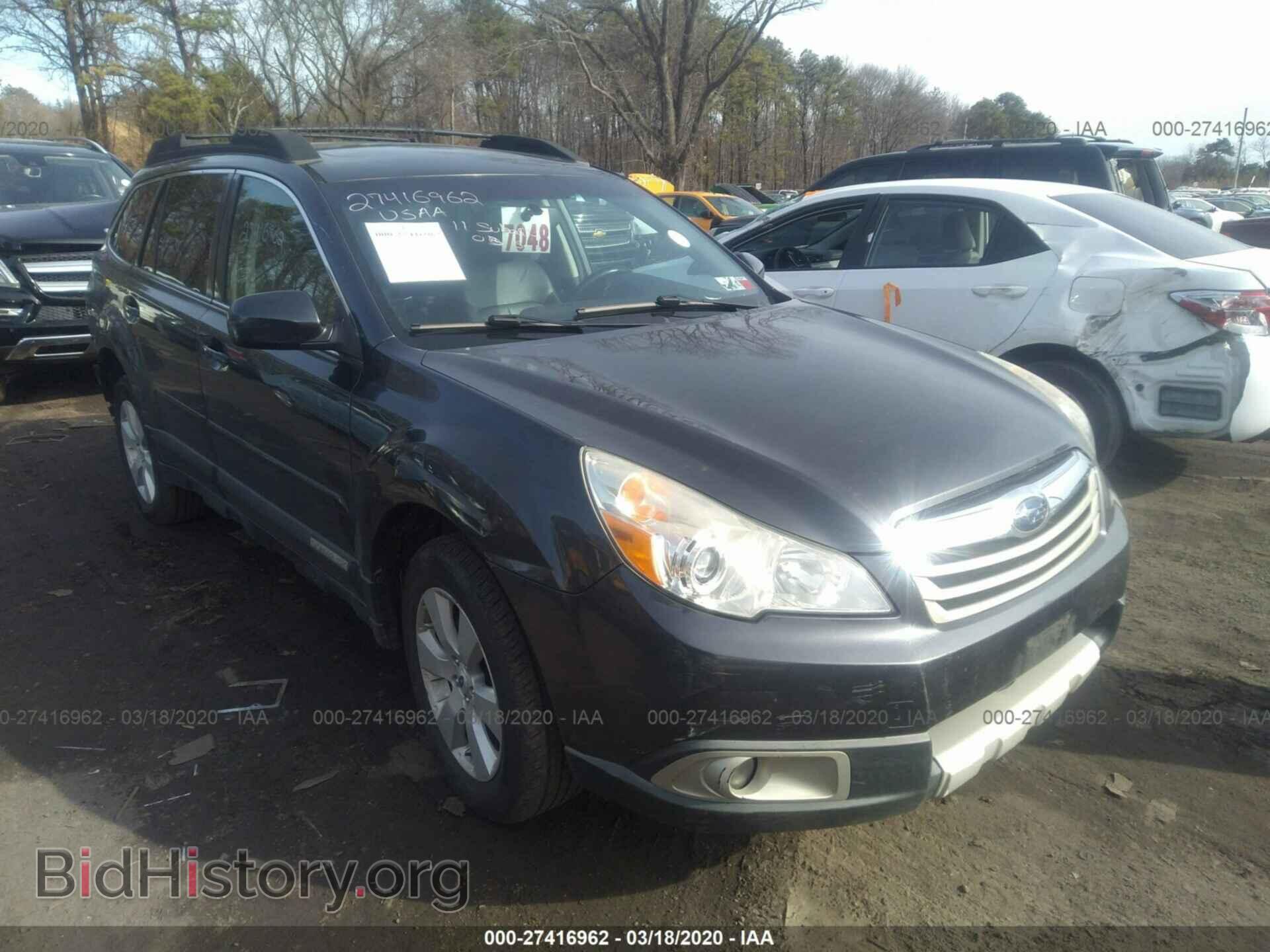 Фотография 4S4BRBKC2B3439778 - SUBARU OUTBACK 2011