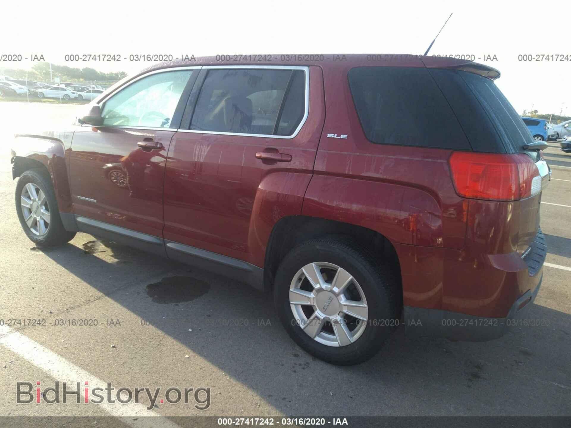 2012 GMC TERRAIN - VIN: 2GKALMEK8C6362560 - Фото 3