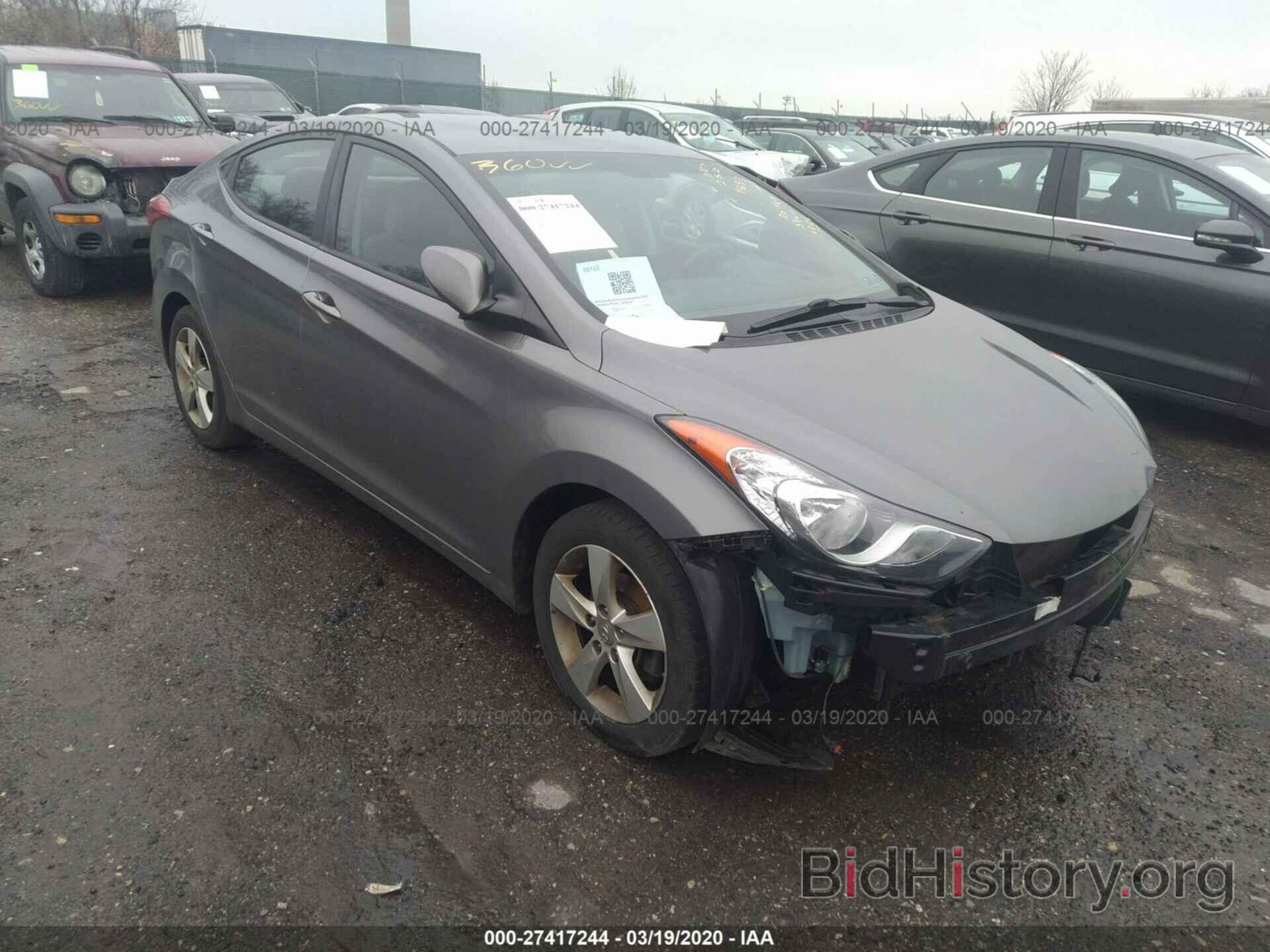 Фотография 5NPDH4AE9DH446913 - HYUNDAI ELANTRA 2013