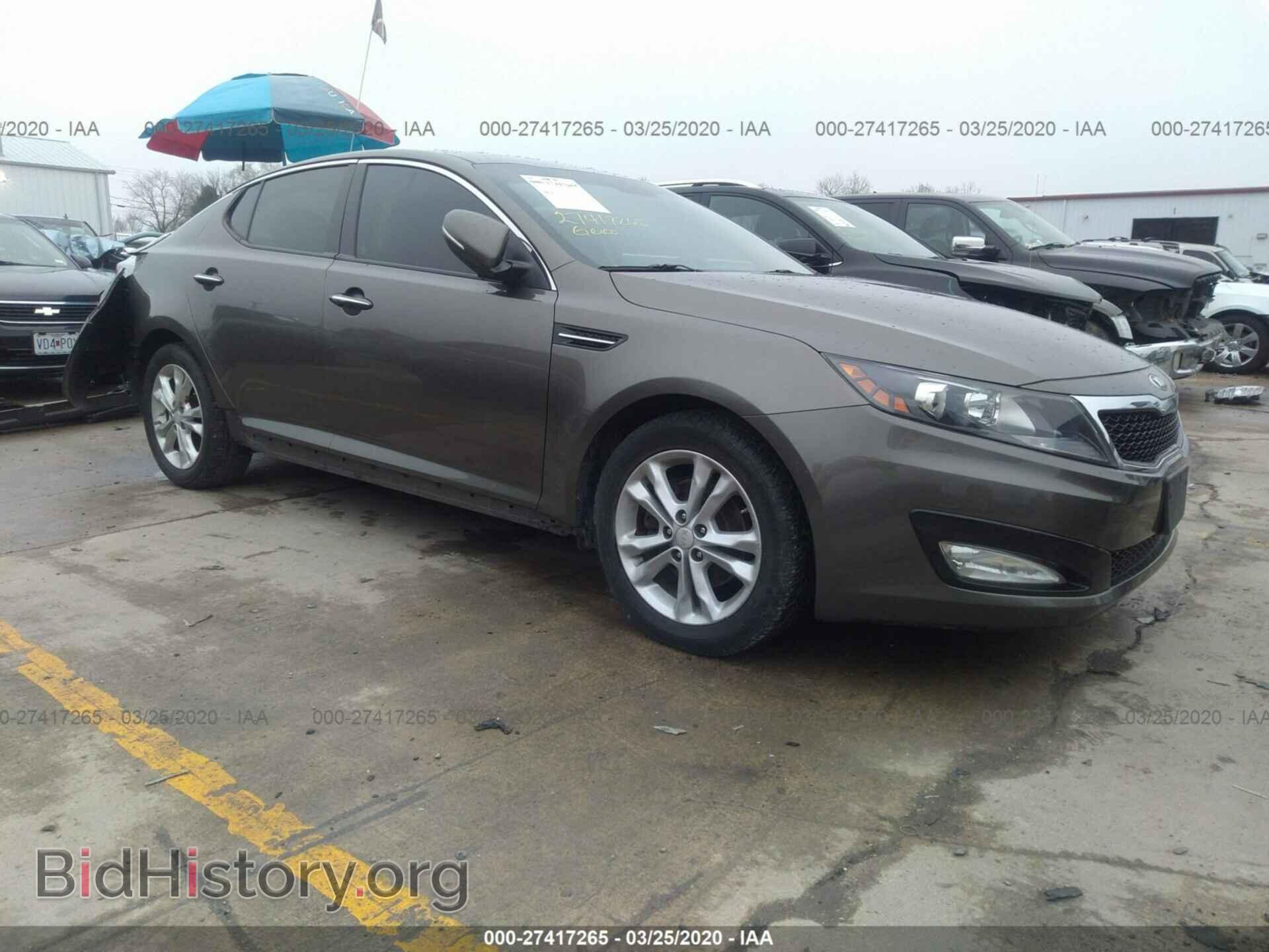 Фотография 5XXGM4A79DG092865 - KIA OPTIMA 2013