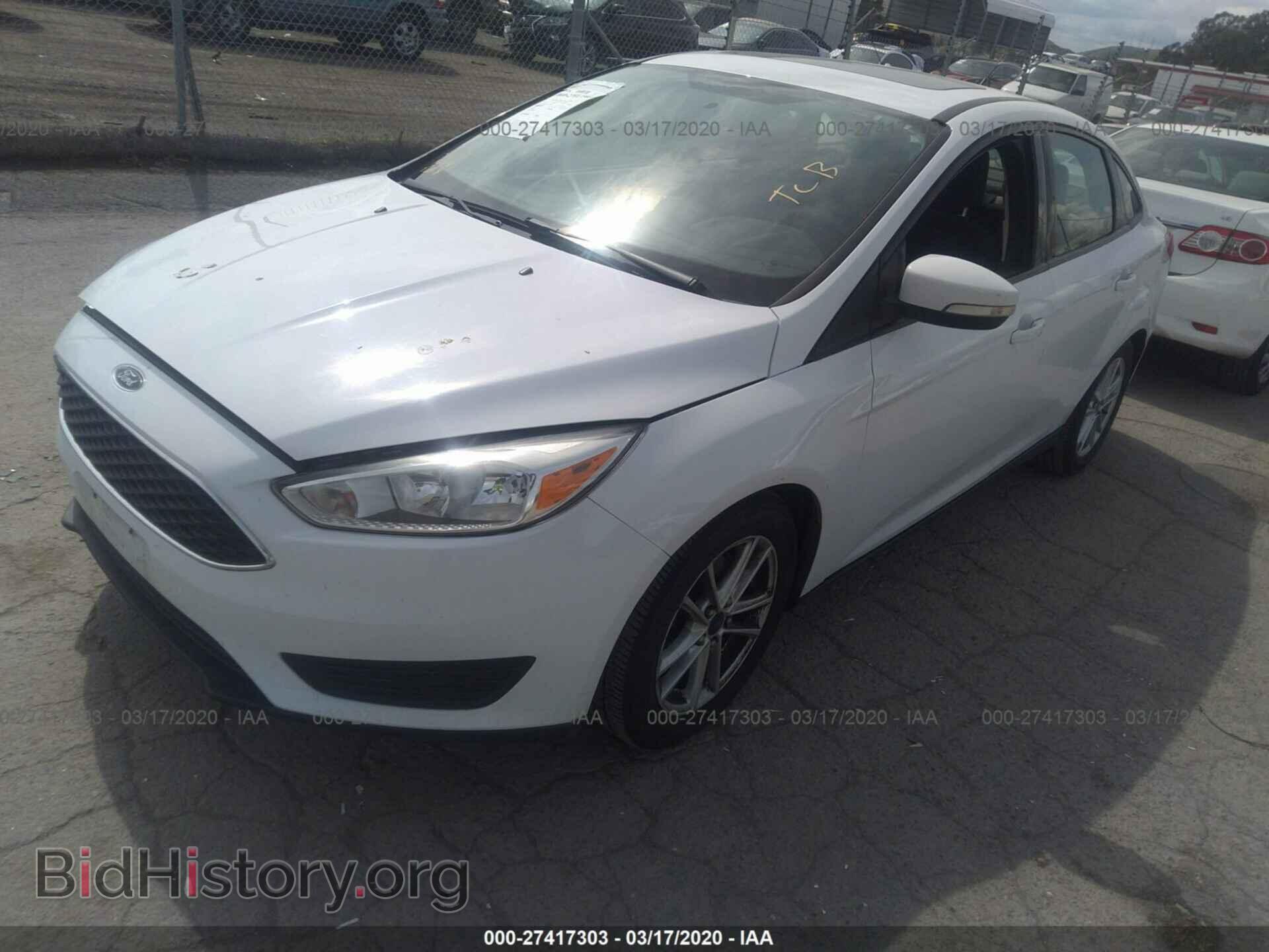 2015 FORD FOCUS - VIN: 1FADP3F22FL206053 - Фото 2