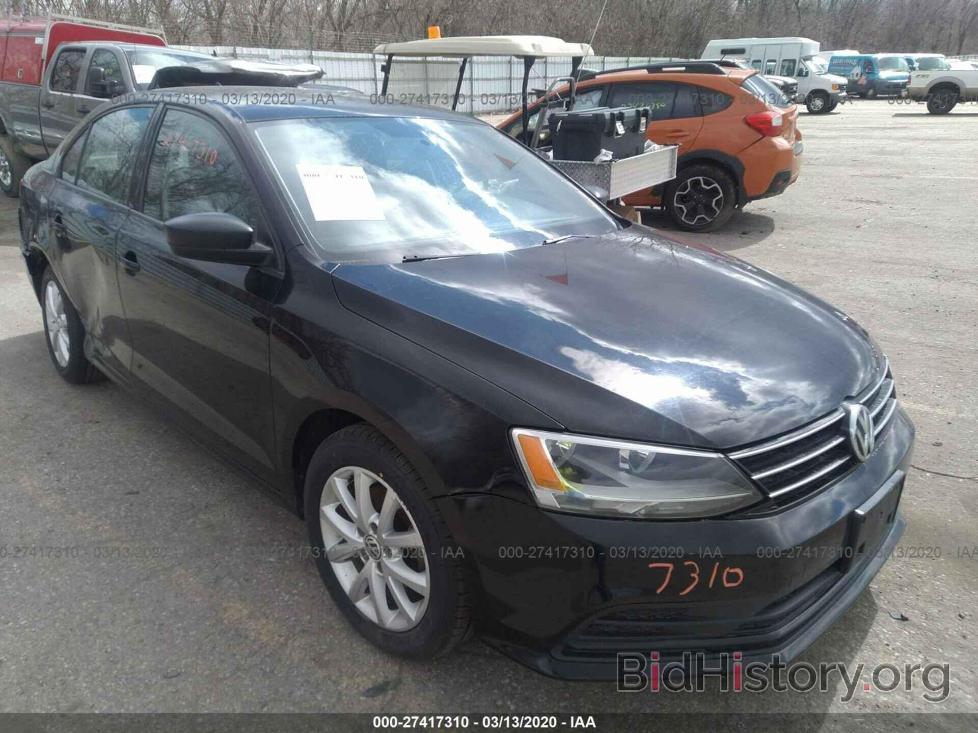 Photo 3VWD17AJ4FM353410 - VOLKSWAGEN JETTA SEDAN 2015