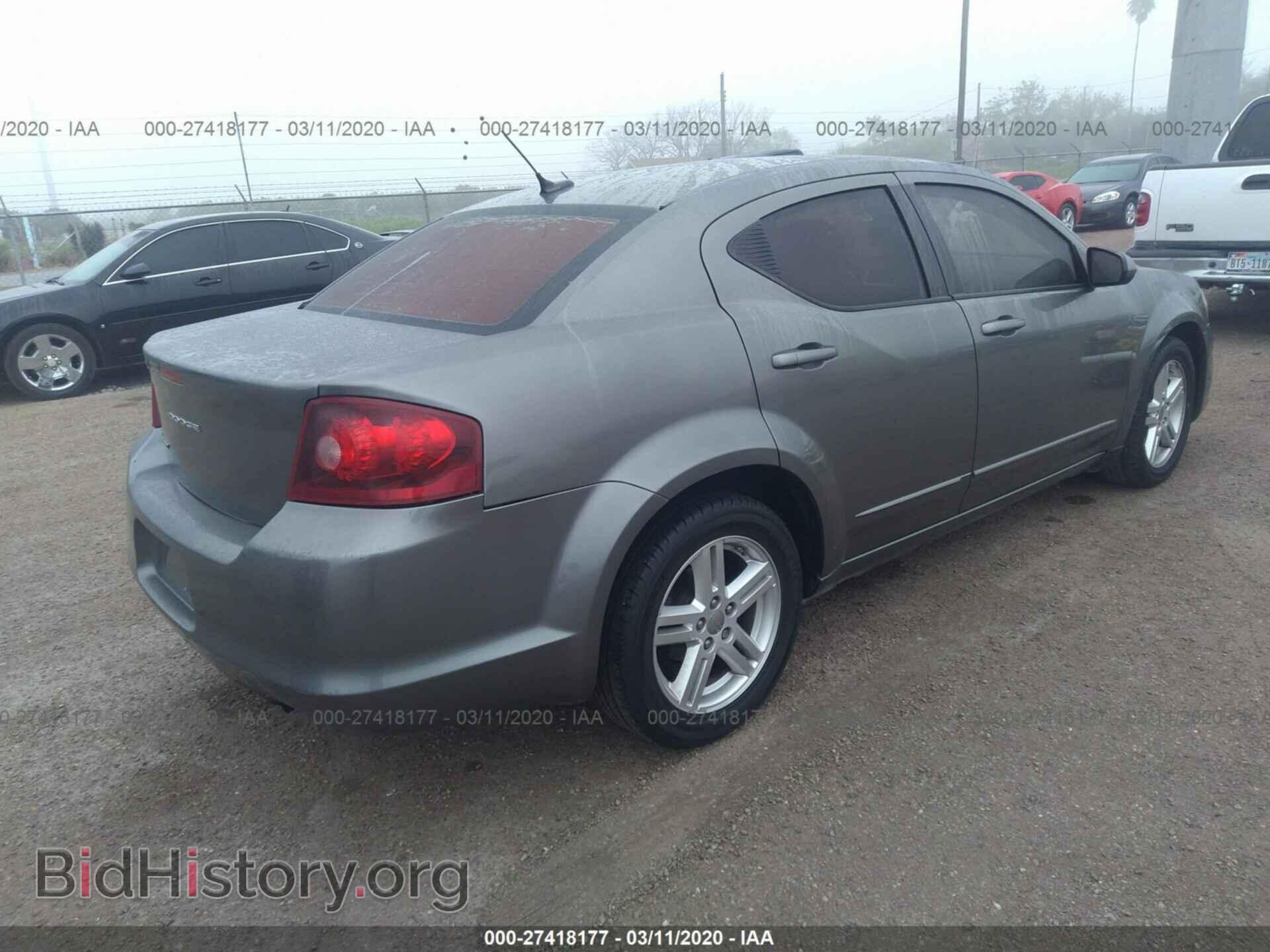 2012 DODGE AVENGER - VIN: 1C3CDZCB7CN156437 - Фото 4