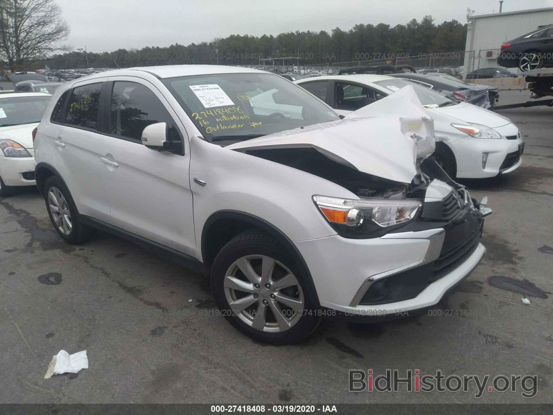 Photo JA4AR3AU8GZ022857 - MITSUBISHI OUTLANDER SPORT 2016