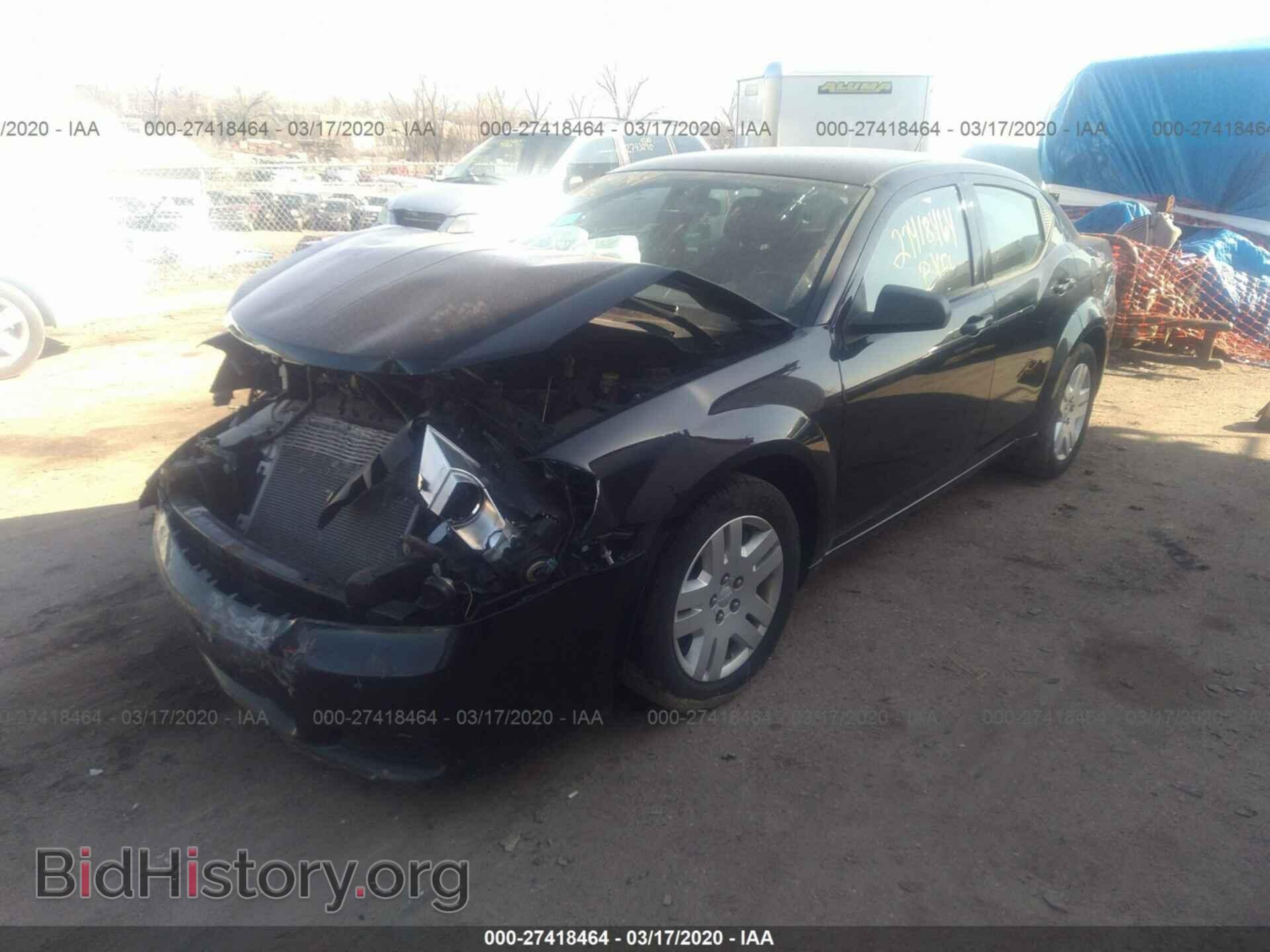2012 DODGE AVENGER - VIN: 1C3CDZAB2CN242953 - Photo 2