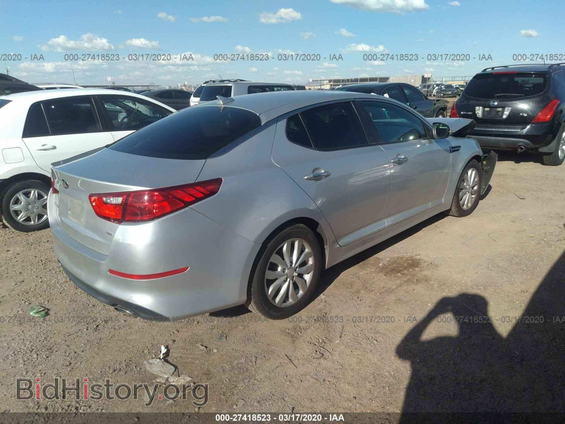 2015 KIA OPTIMA - VIN: 5XXGM4A73FG452053 - Photo 4