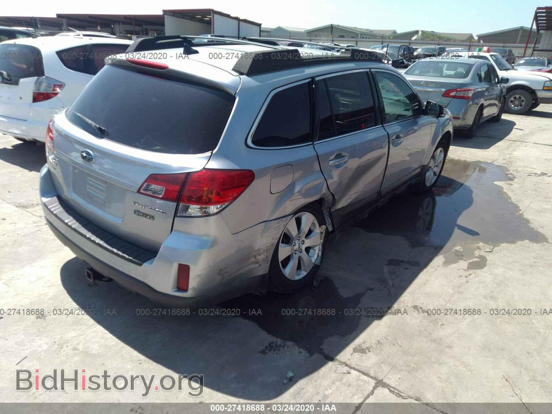 2012 SUBARU OUTBACK - VIN: 4S4BRCKC2C3202649 - Фото 4