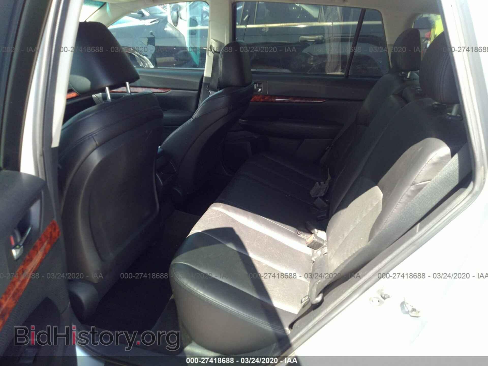 2012 SUBARU OUTBACK - VIN: 4S4BRCKC2C3202649 - Фото 8
