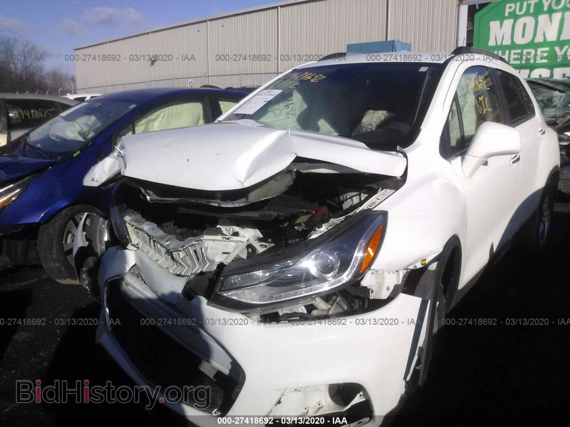 2018 CHEVROLET TRAX - VIN: KL7CJLSB6JB588242 - Фото 2