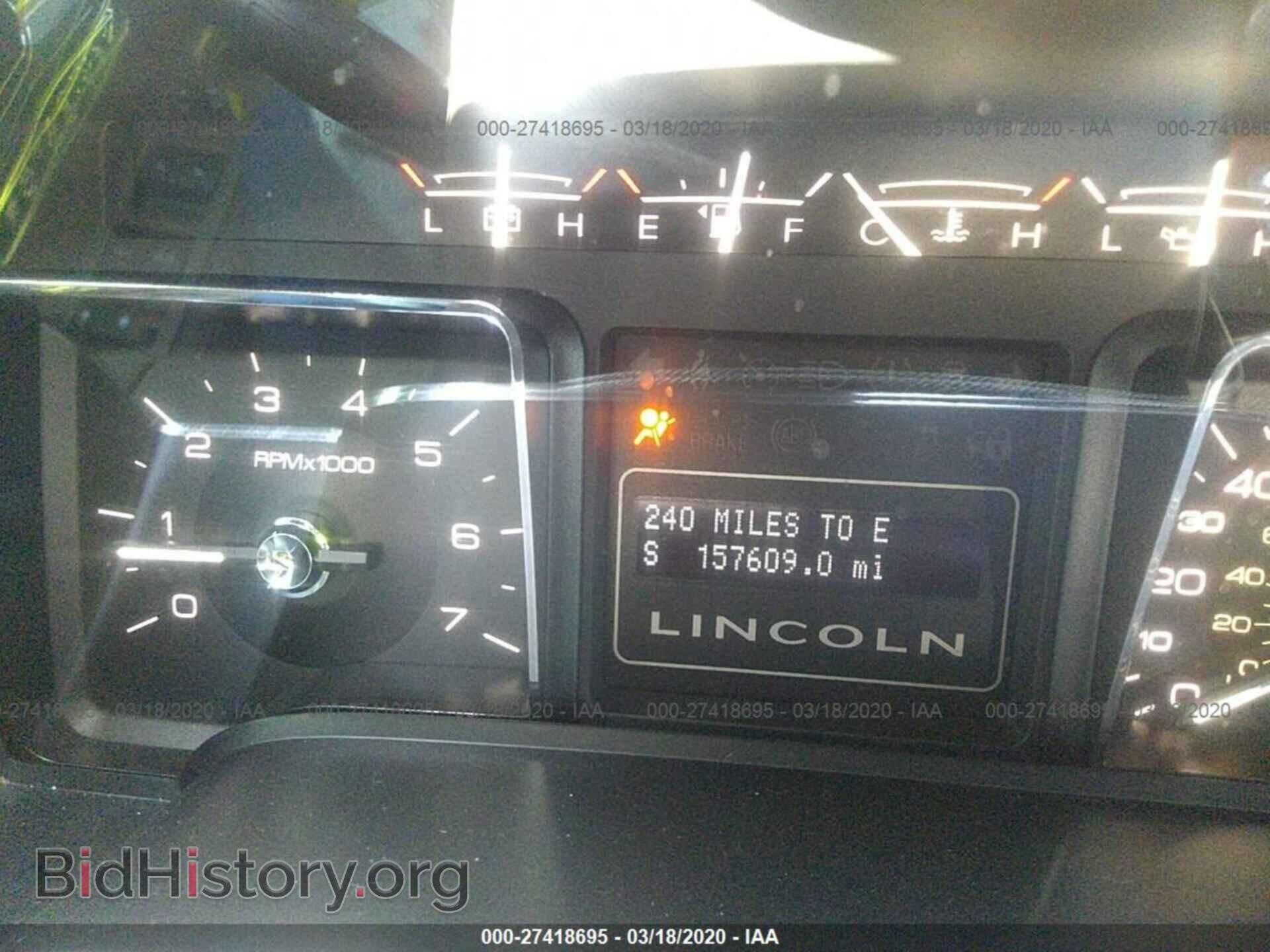 2012 LINCOLN NAVIGATOR - VIN: 5LMJJ2J55CEL06117 - Фото 7