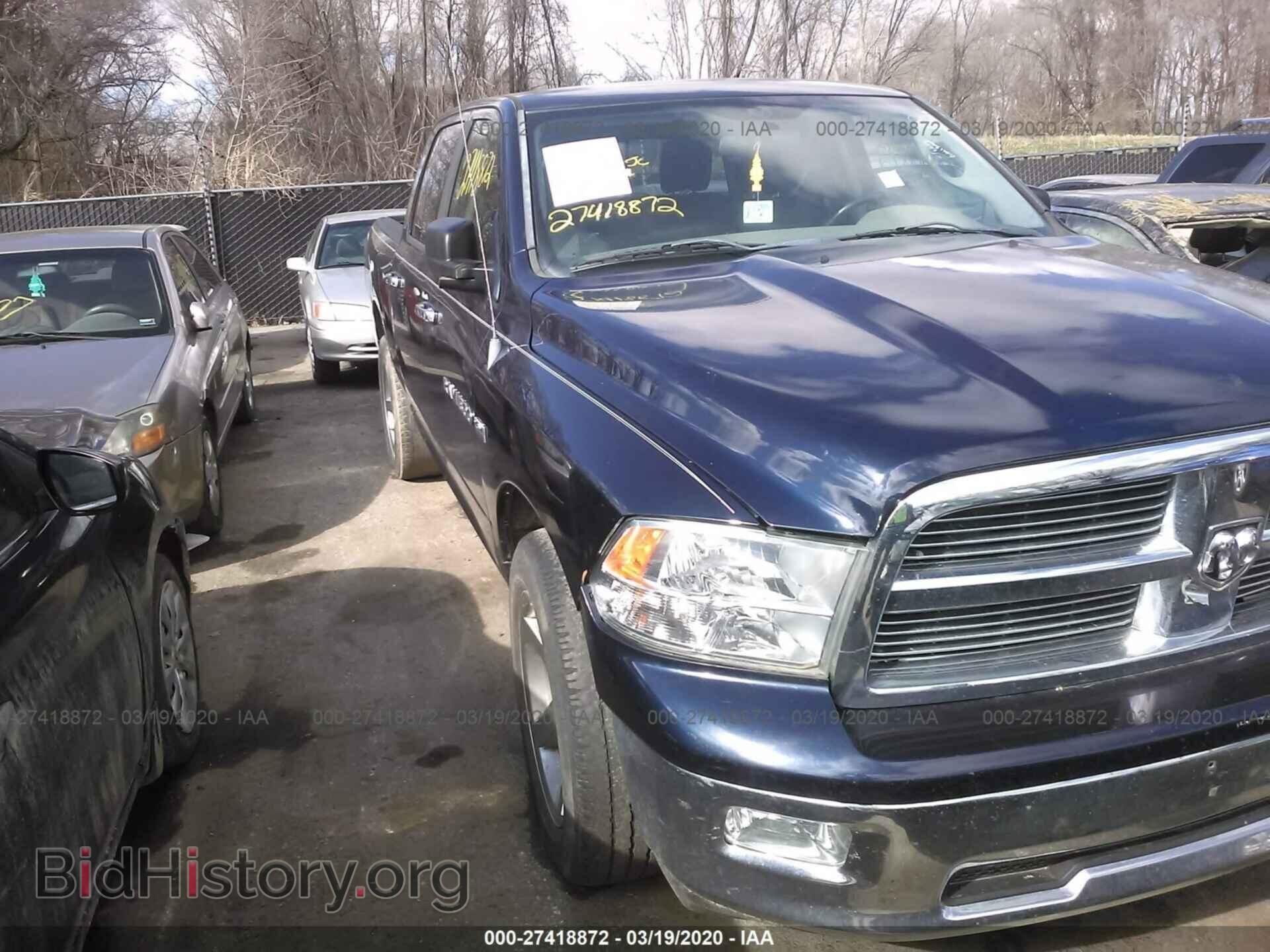 Фотография 1C6RD7LT3CS272875 - DODGE RAM 1500 2012