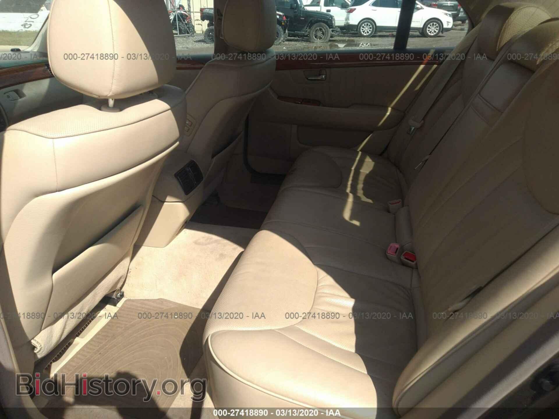2006 LEXUS LS - VIN: JTHBN36F965033161 - Фото 8