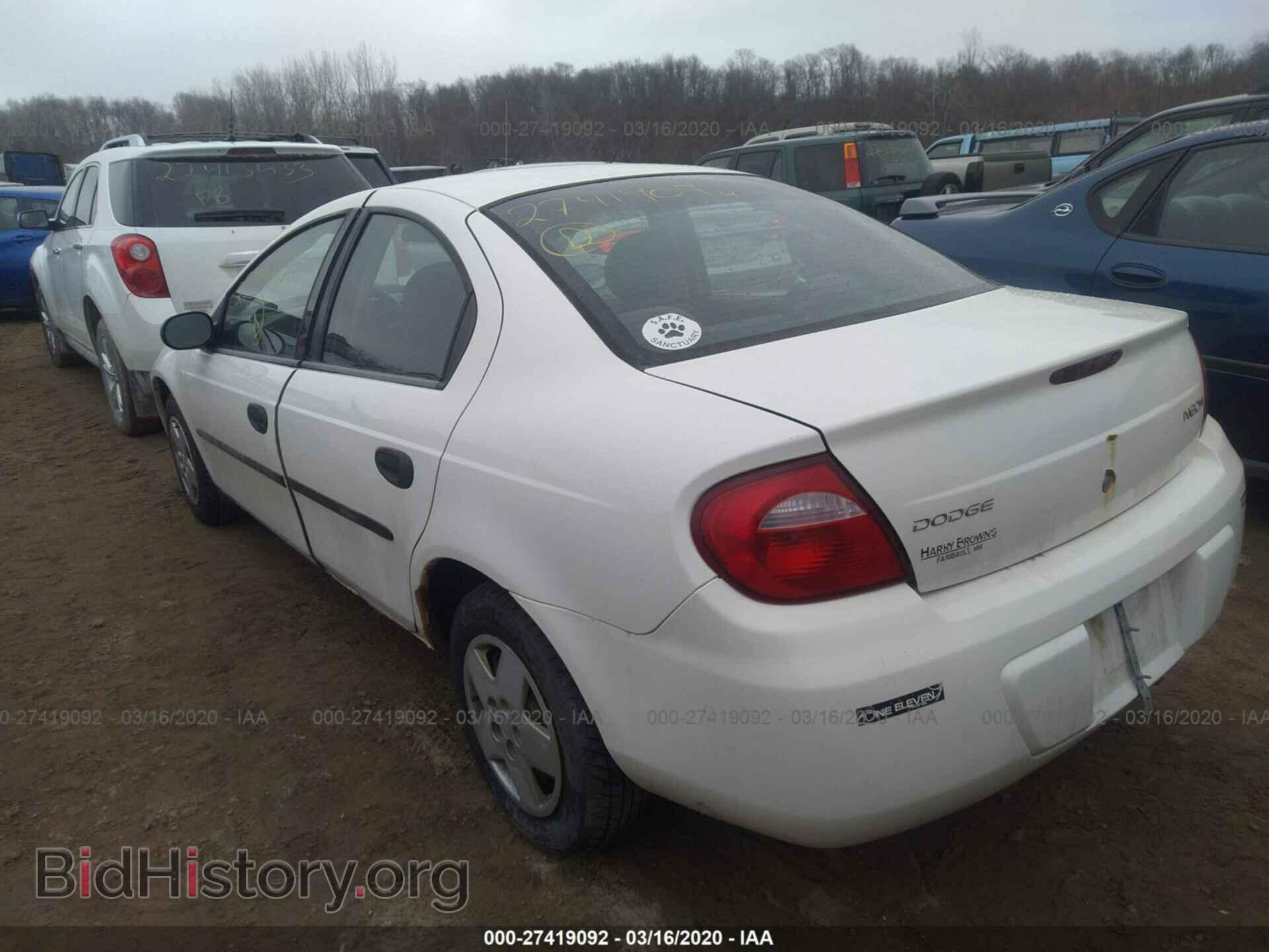 2004 DODGE NEON - VIN: 1B3ES26C64D624012 - Фото 3
