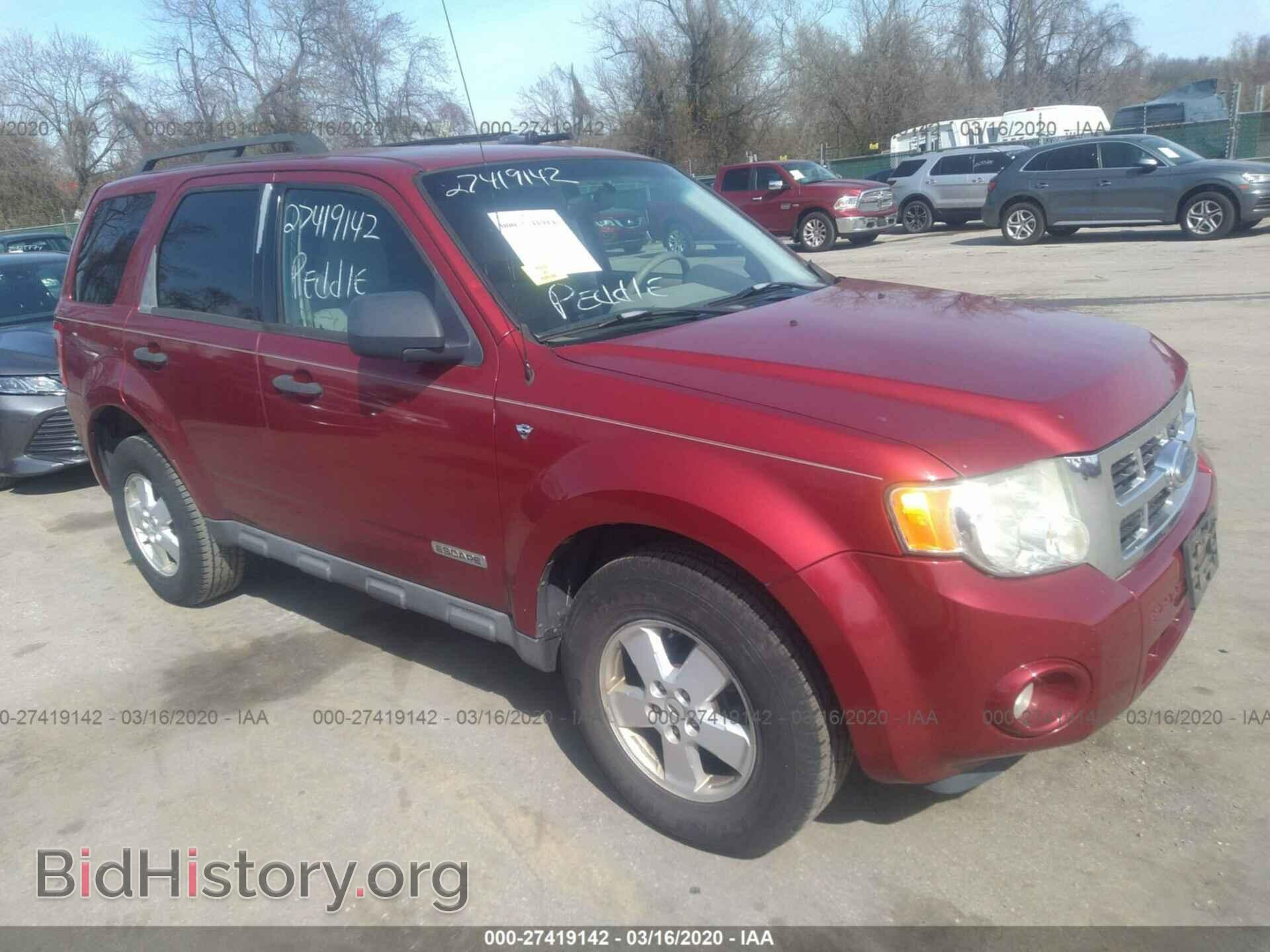 Фотография 1FMCU03108KA08410 - FORD ESCAPE 2008