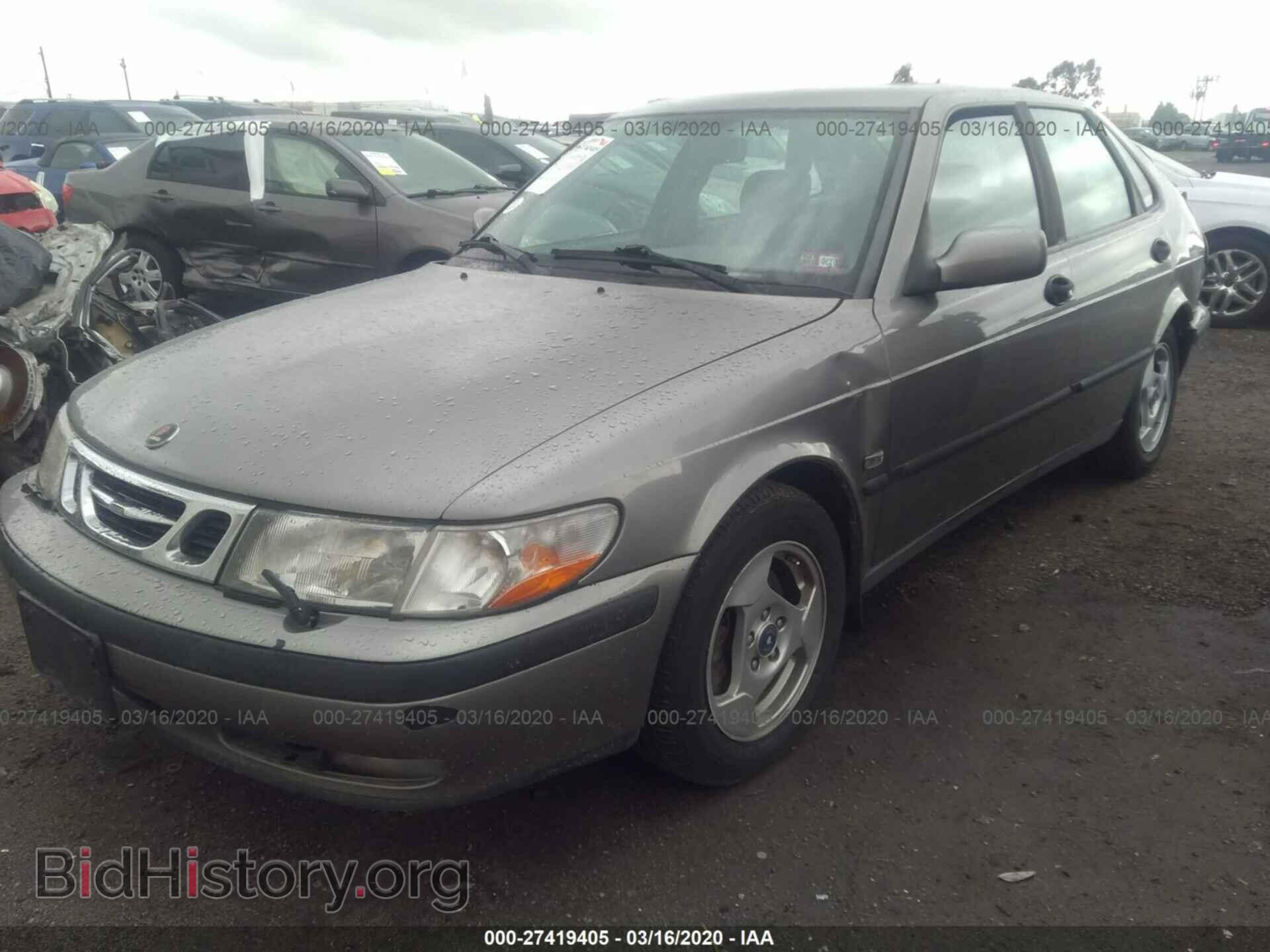 2001 SAAB 9-3 - VIN: YS3DD58H512006176 - Фото 2