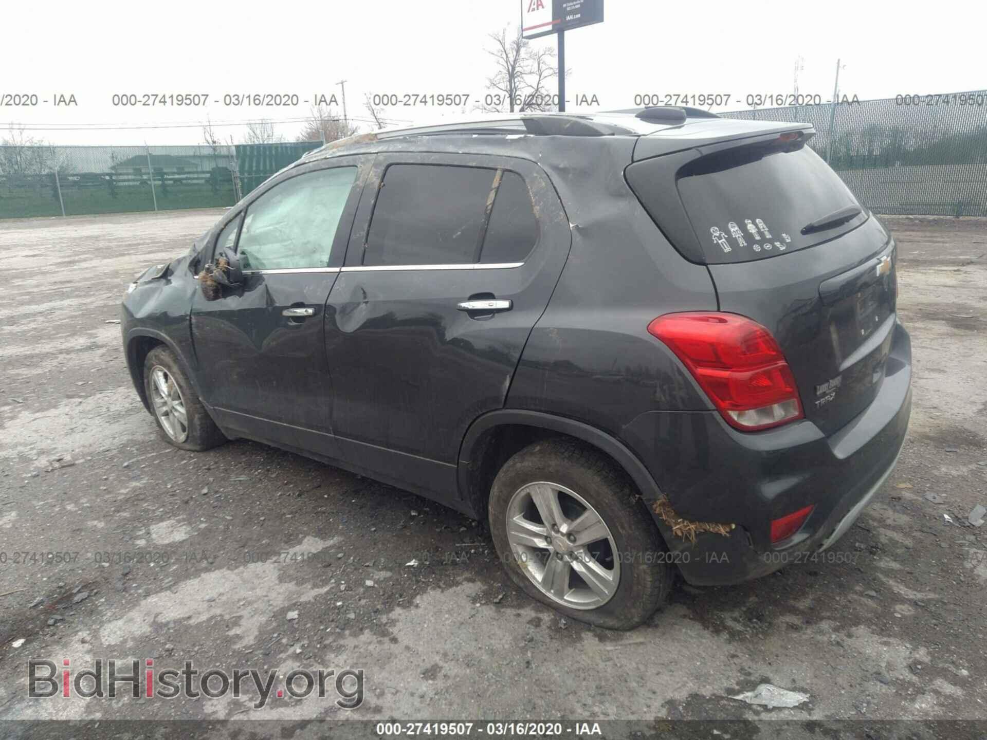 2017 CHEVROLET TRAX - VIN: 3GNCJLSB3HL239820 - Фото 3