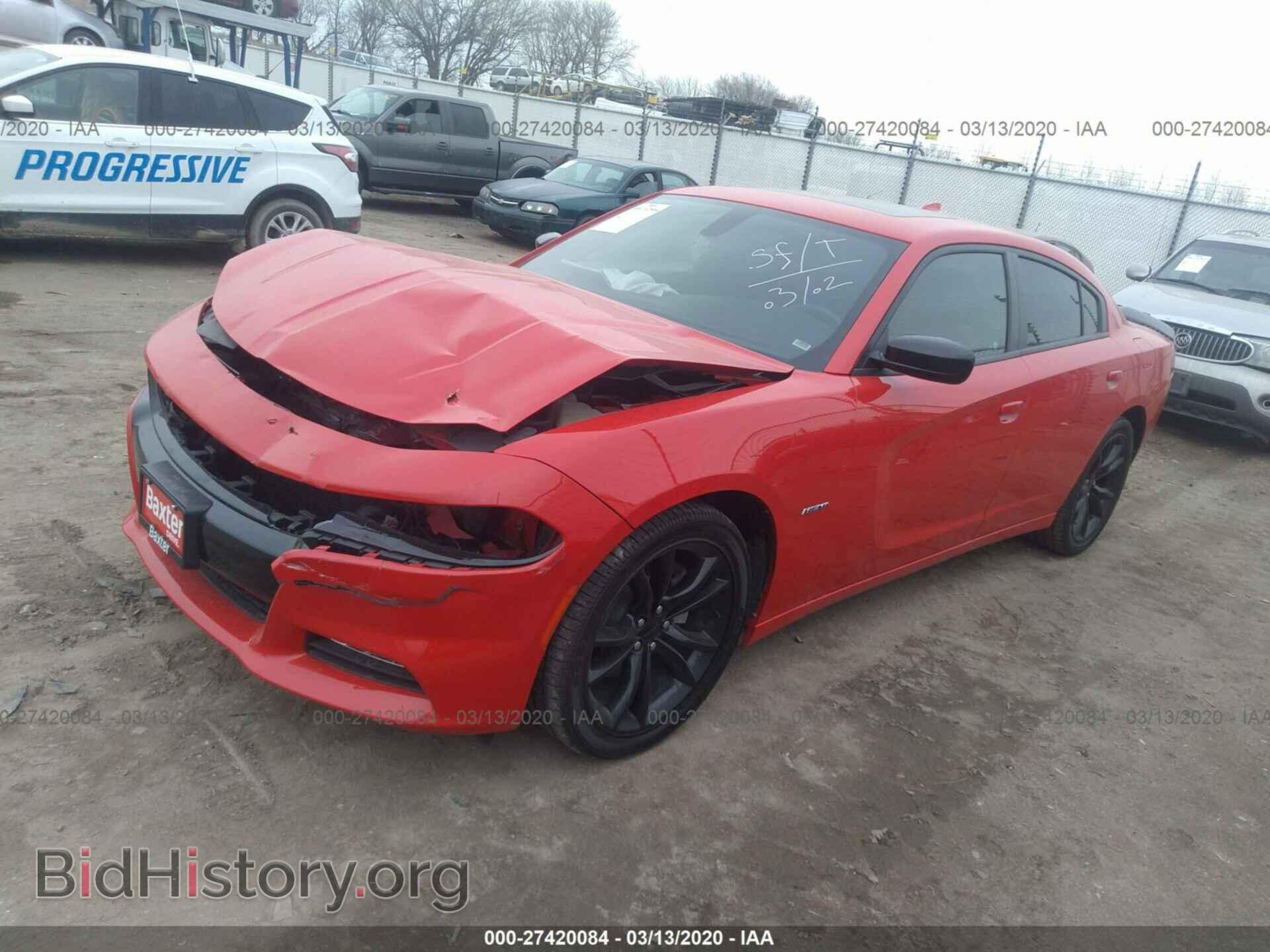 2016 DODGE CHARGER - VIN: 2C3CDXCT6GH302547 - Фото 2