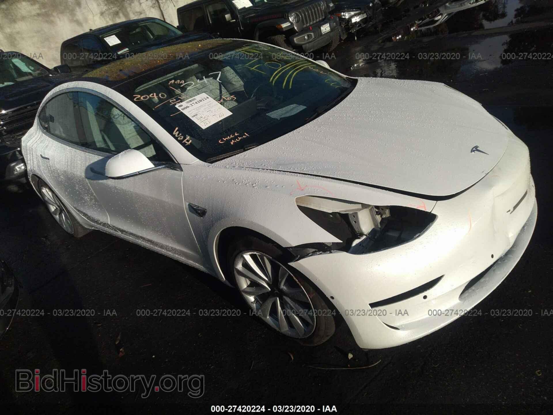 Photo 5YJ3E1EB4JF067606 - TESLA MODEL 3 2018