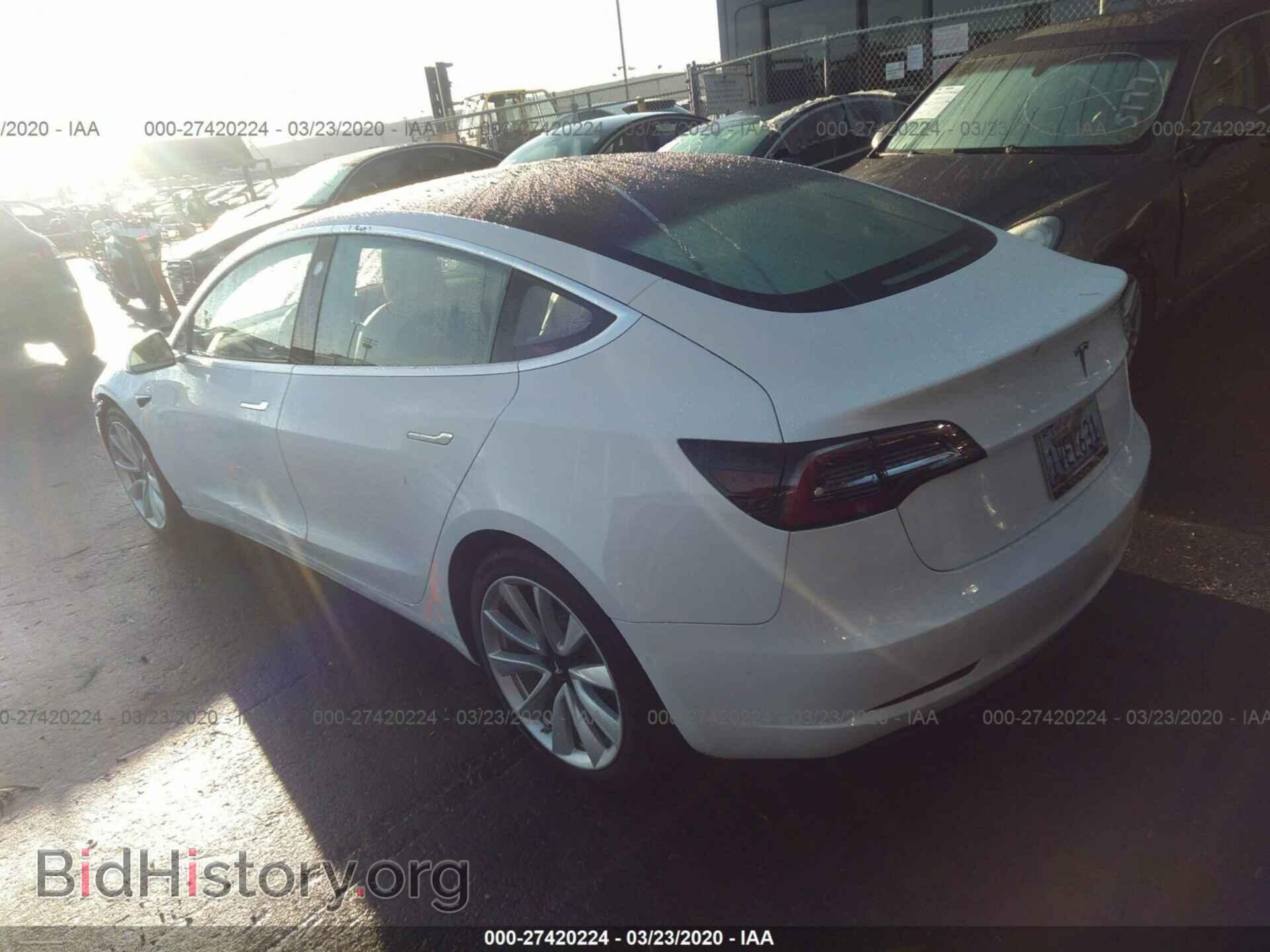 2018 TESLA MODEL 3 - VIN: 5YJ3E1EB4JF067606 - Photo 3
