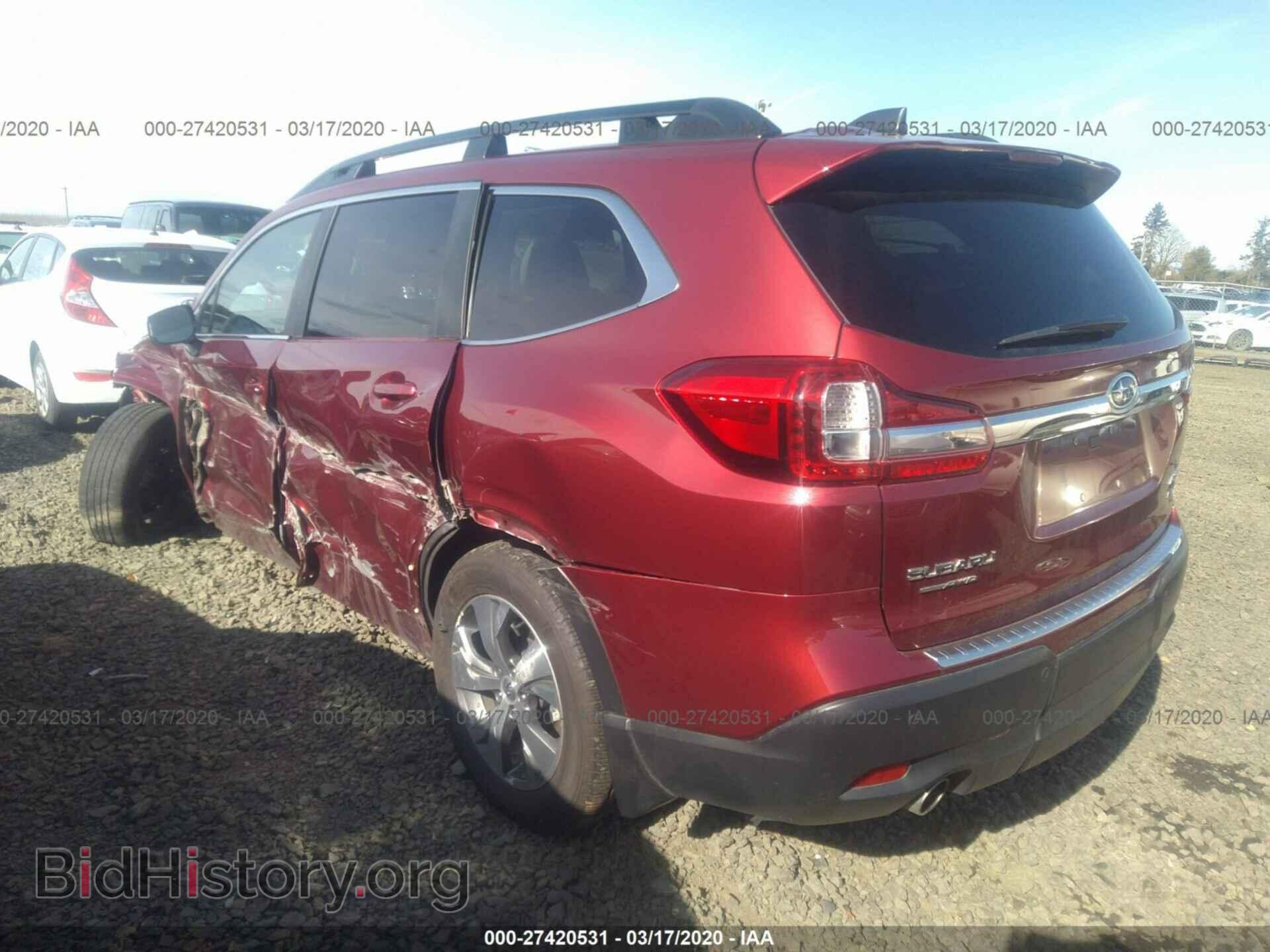 2019 SUBARU ASCENT - VIN: 4S4WMACD4K3433501 - Фото 3