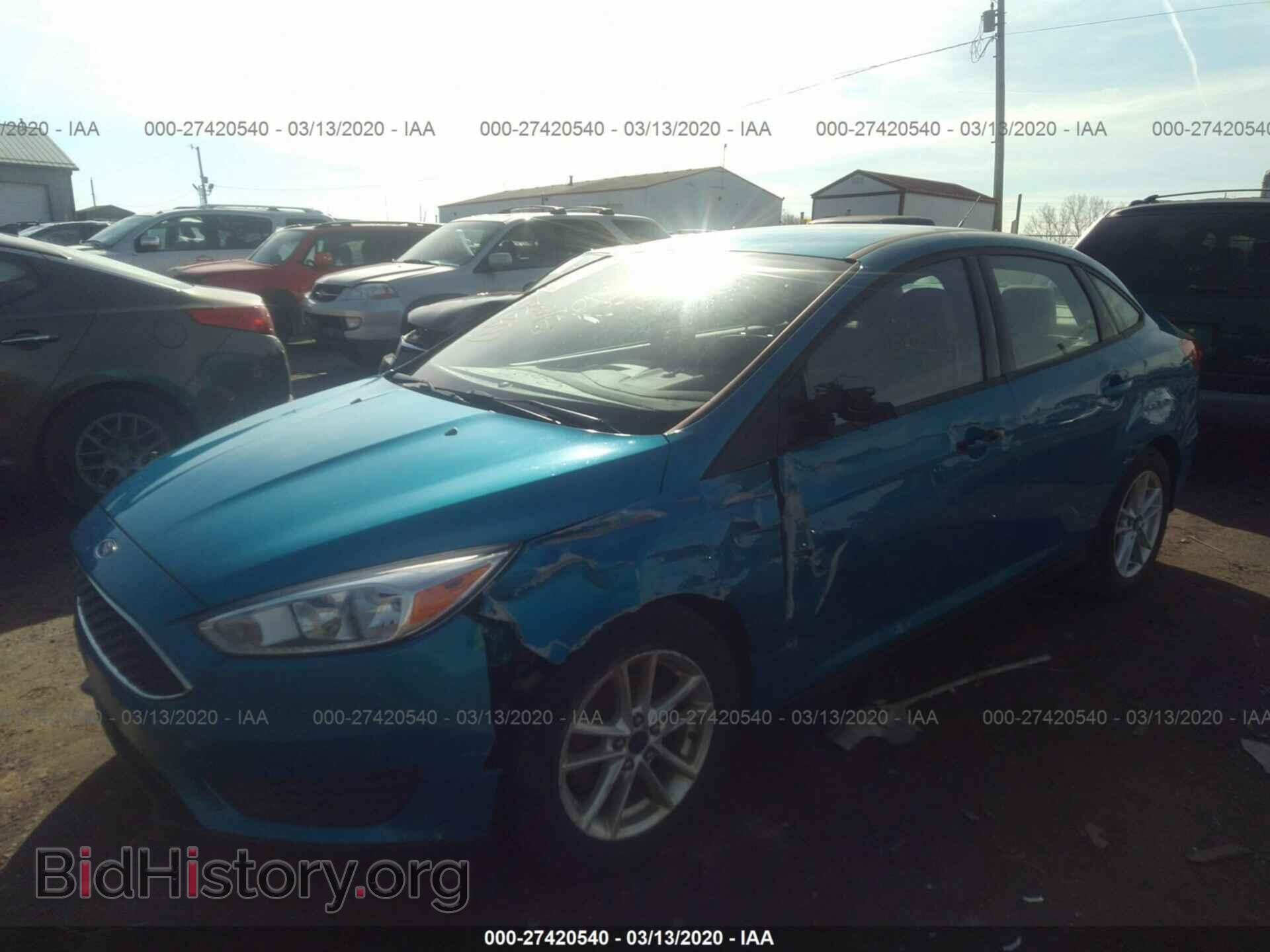 2016 FORD FOCUS - VIN: 1FADP3F28GL243867 - Фото 2
