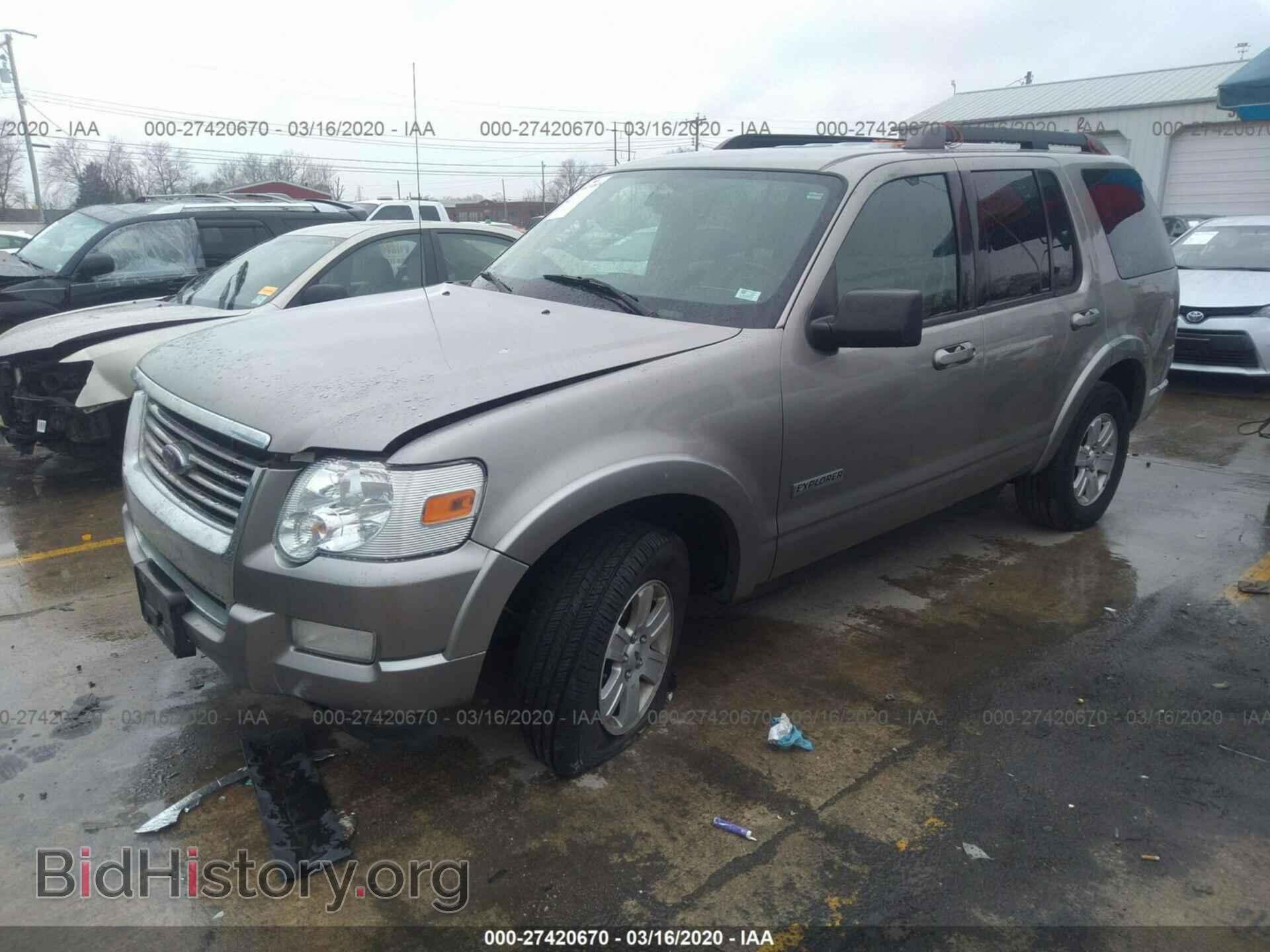 2008 FORD EXPLORER - VIN: 1FMEU73E68UA81967 - Фото 2