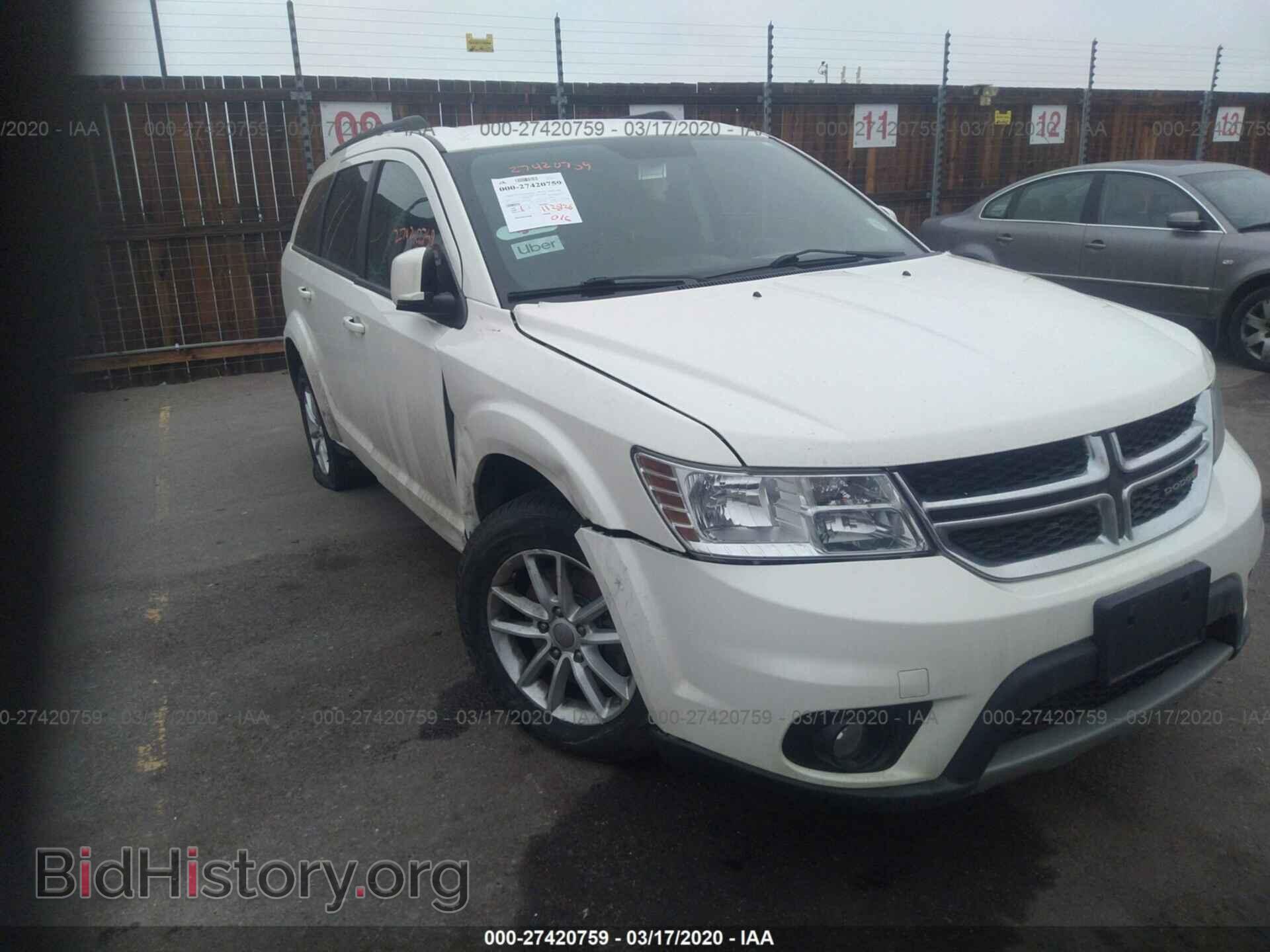 Фотография 3C4PDCBG4DT705486 - DODGE JOURNEY 2013