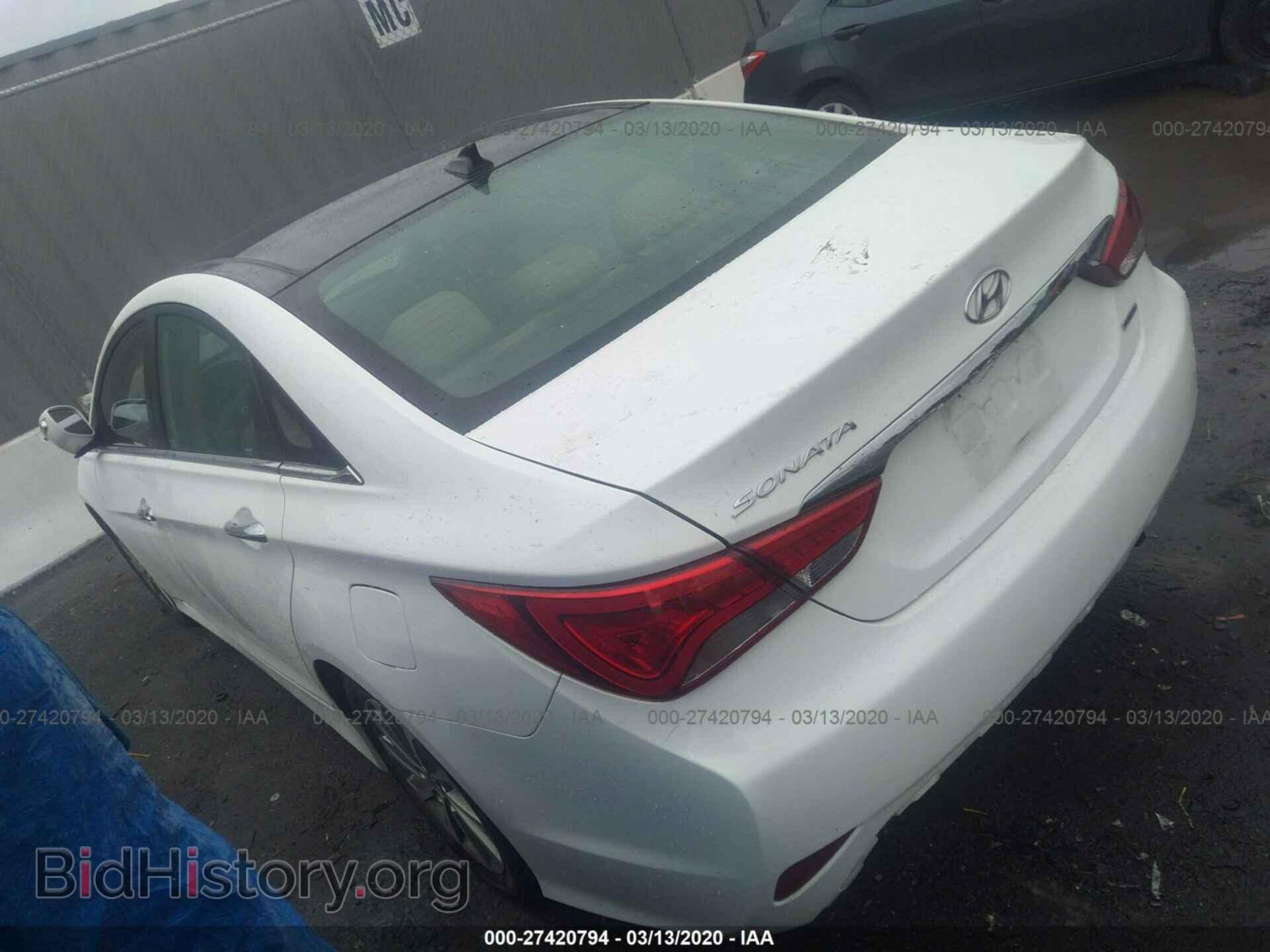 2014 HYUNDAI SONATA - VIN: 5NPEC4AC0EH930696 - Фото 3