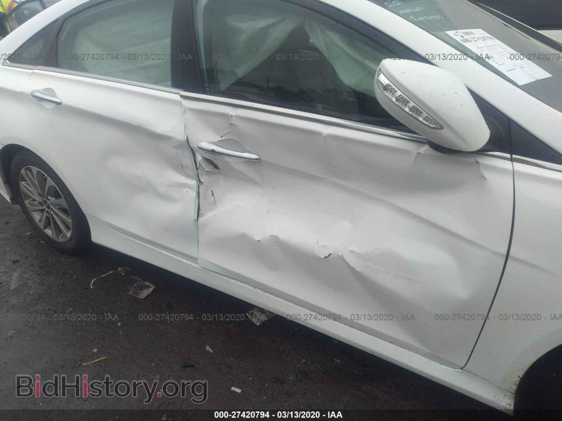 2014 HYUNDAI SONATA - VIN: 5NPEC4AC0EH930696 - Фото 6
