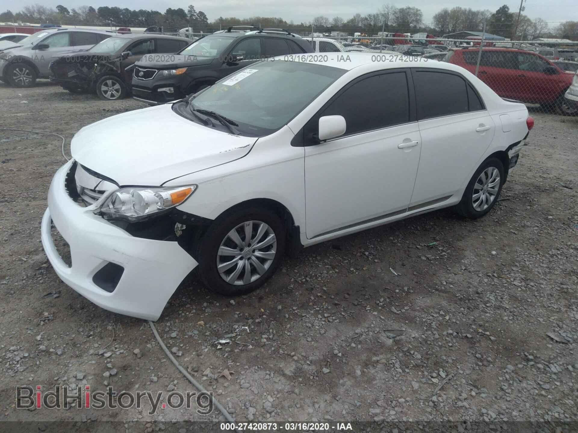 2013 TOYOTA COROLLA - VIN: 2T1BU4EEXDC011348 - Фото 2