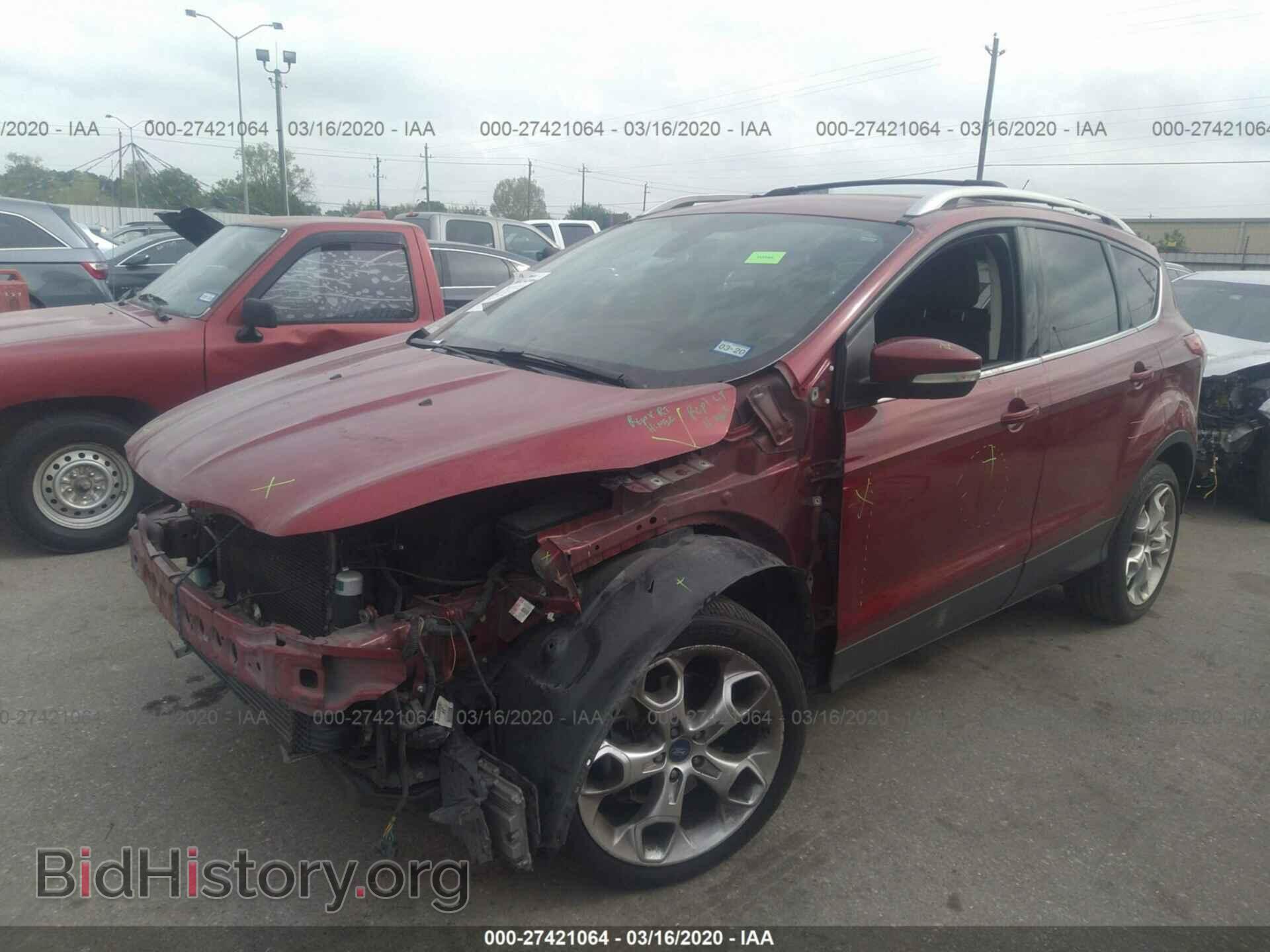 2013 FORD ESCAPE - VIN: 1FMCU0J95DUC44798 - Фото 2