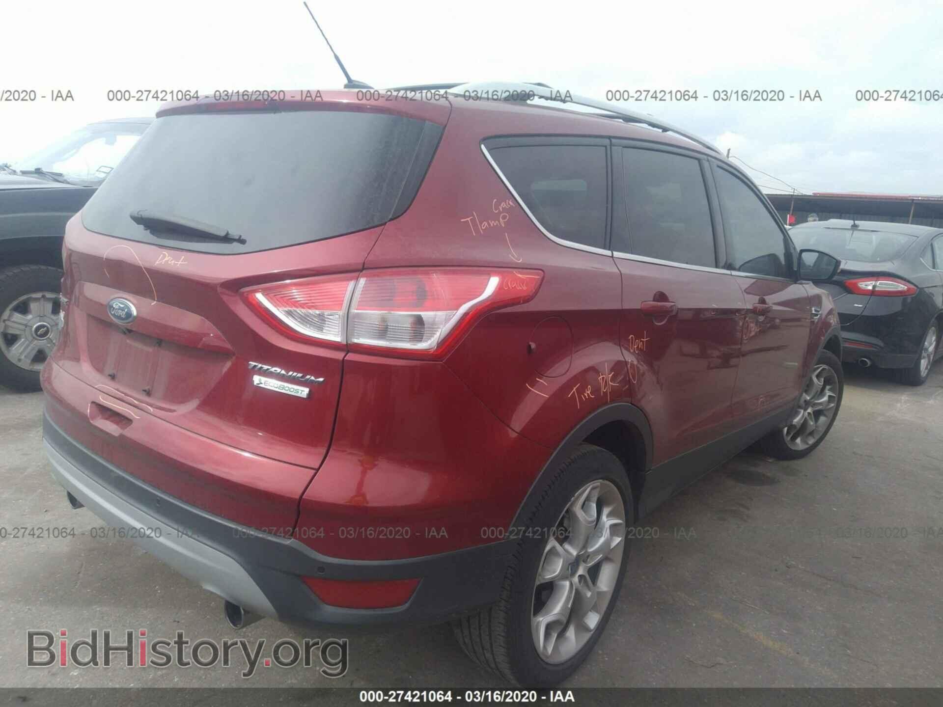 2013 FORD ESCAPE - VIN: 1FMCU0J95DUC44798 - Фото 4