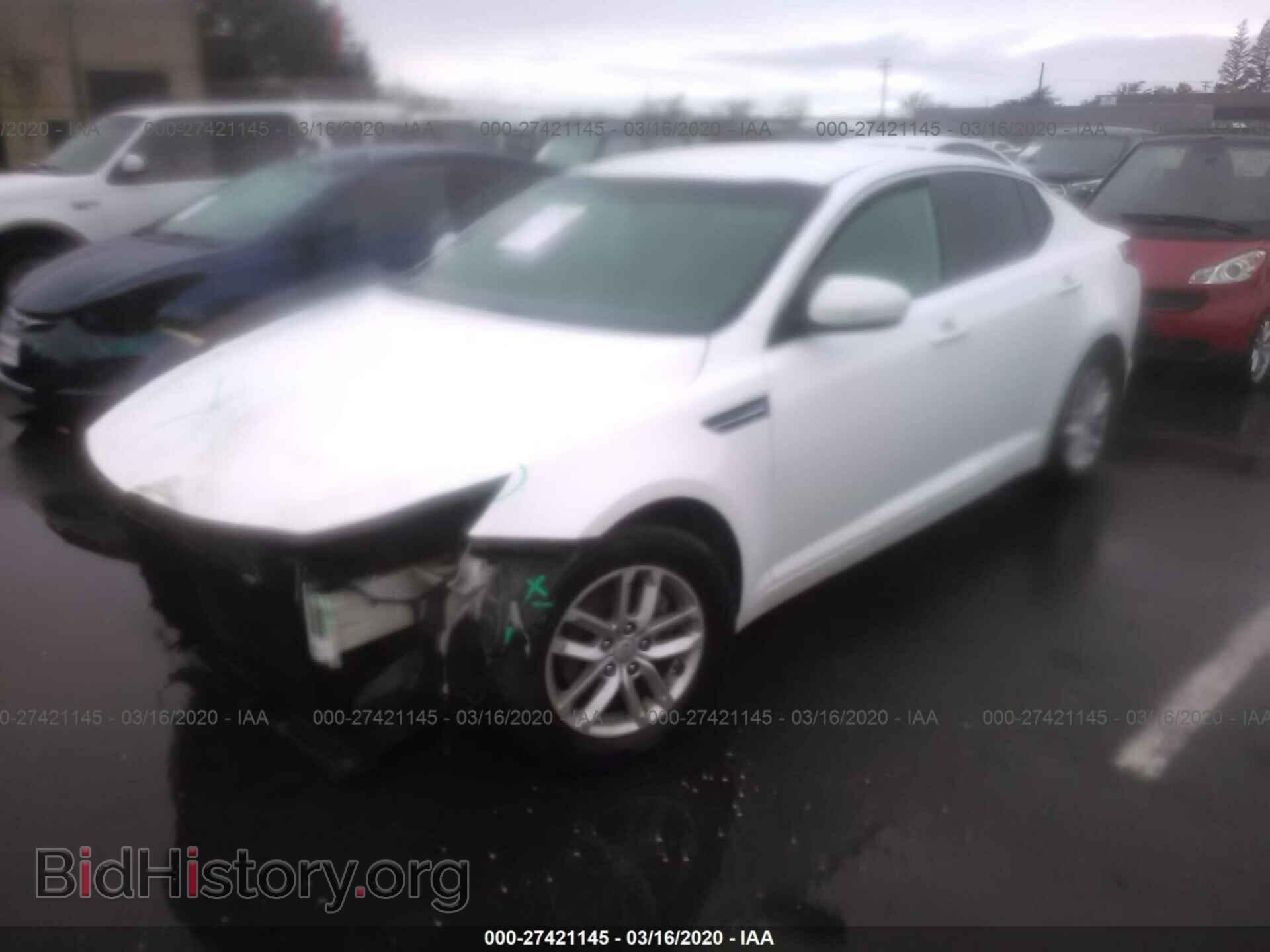 2013 KIA OPTIMA - VIN: KNAGM4A72D5405675 - Photo 2