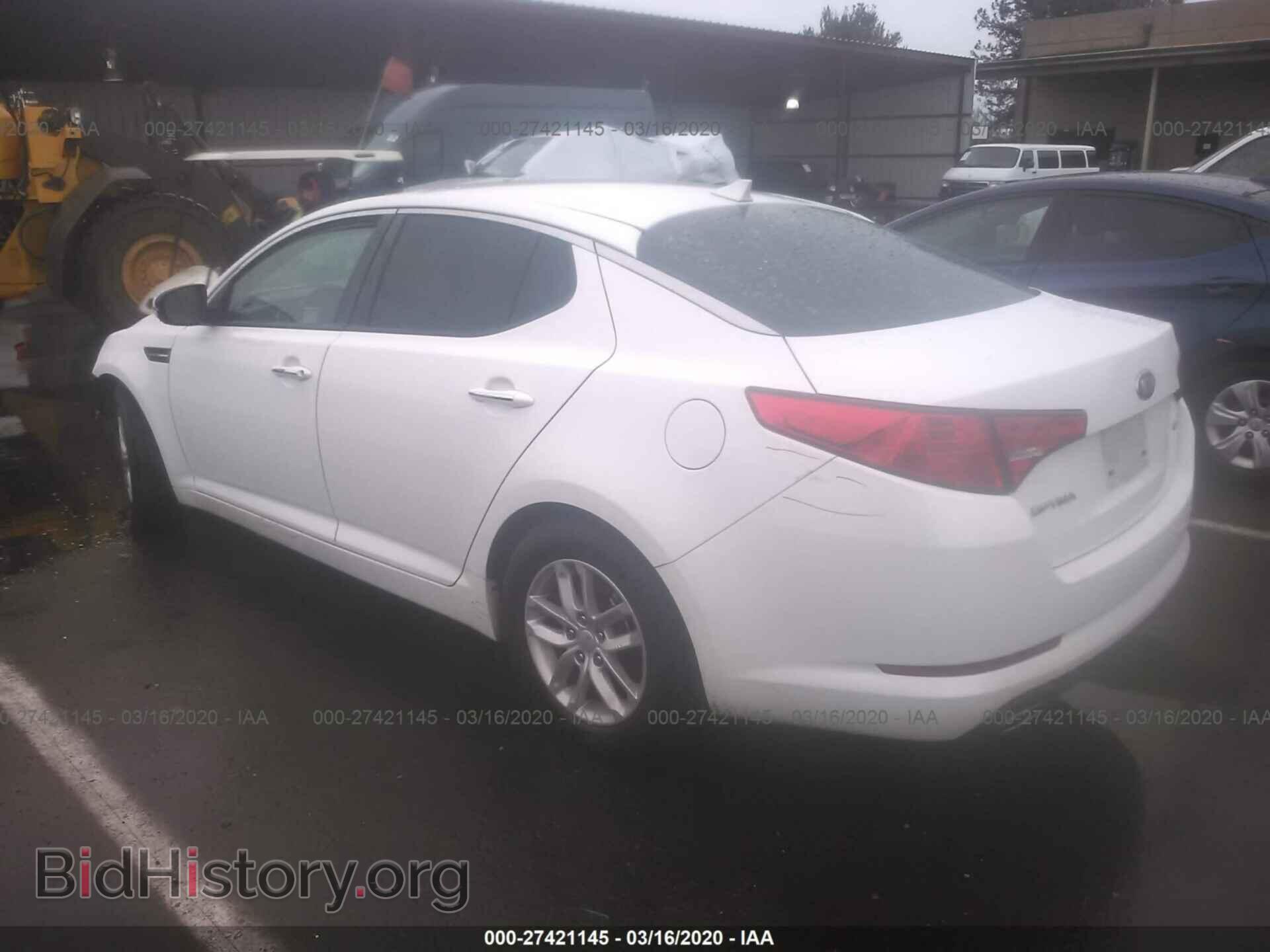 2013 KIA OPTIMA - VIN: KNAGM4A72D5405675 - Photo 3
