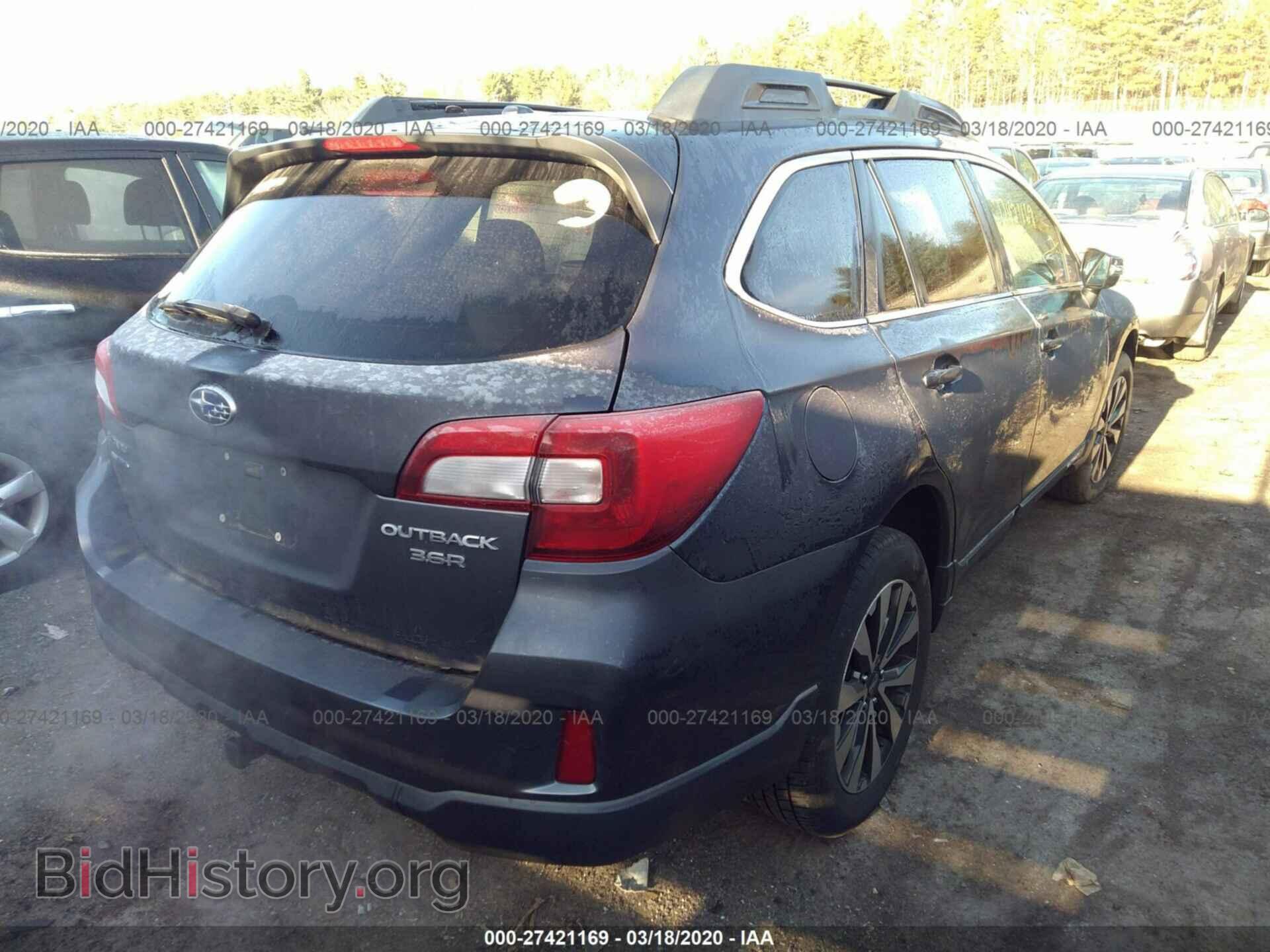 2015 SUBARU OUTBACK - VIN: 4S4BSENC5F3359849 - Фото 4