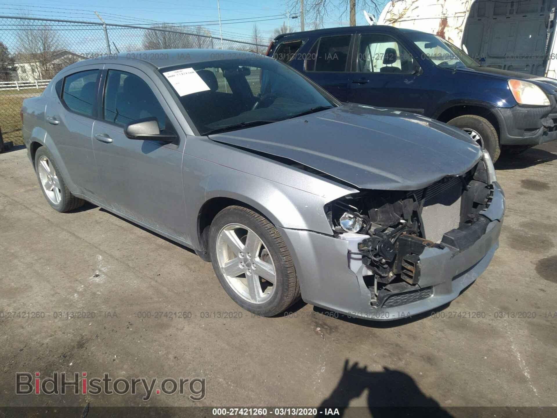 Фотография 1C3CDZAB5DN518401 - DODGE AVENGER 2013