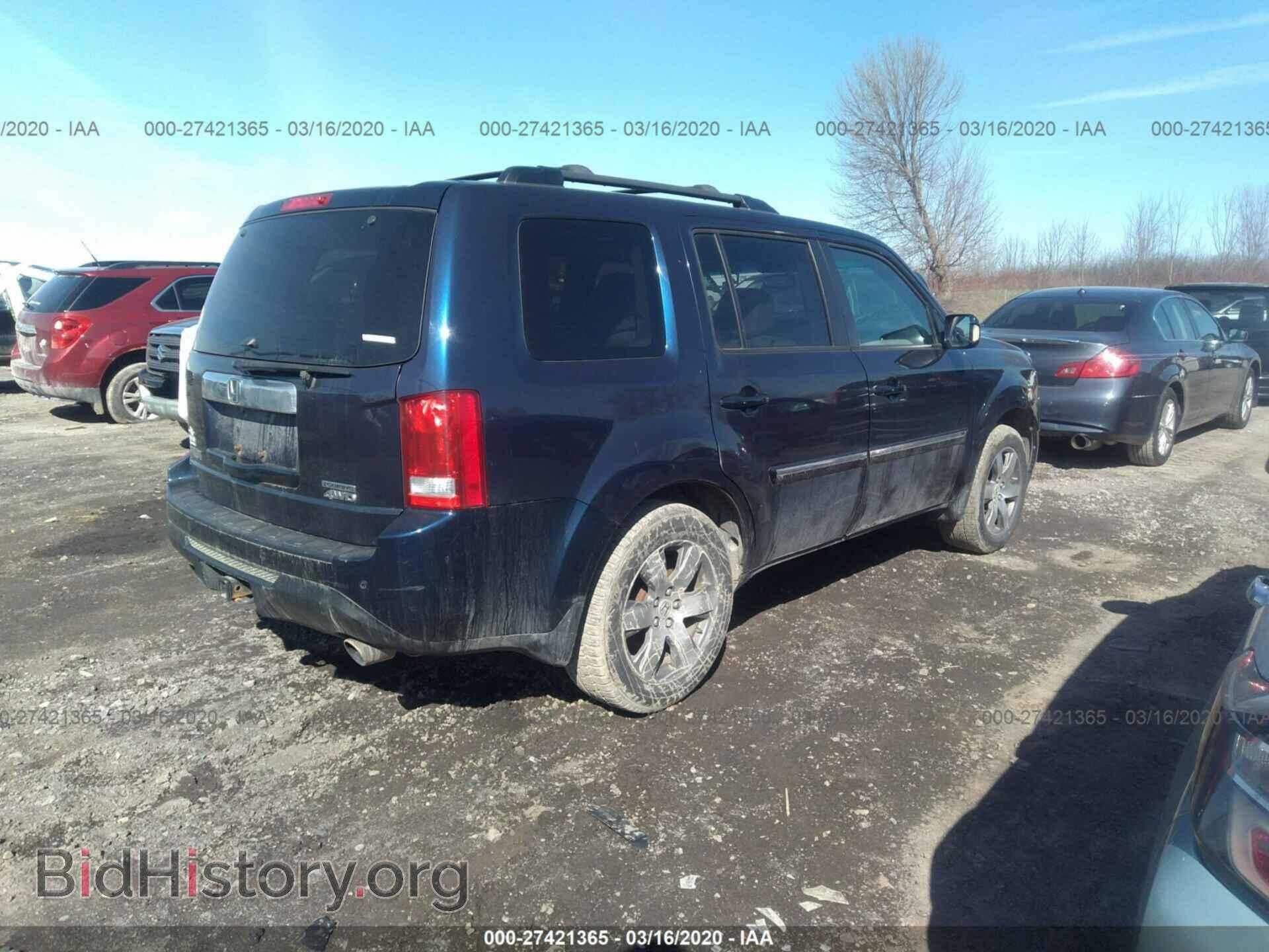 2013 HONDA PILOT - VIN: 5FNYF4H90DB079754 - Фото 4
