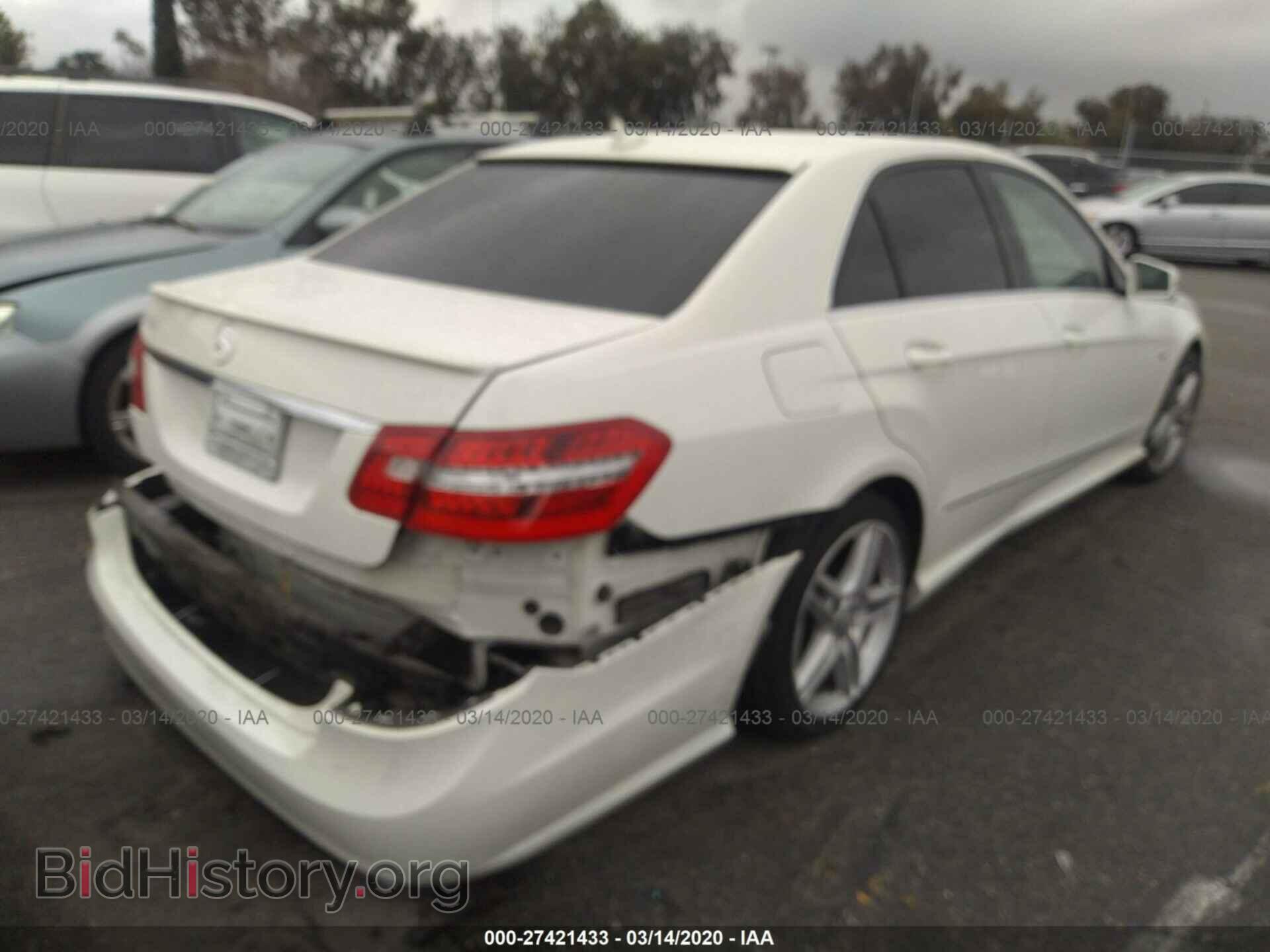 2012 MERCEDES-BENZ E - VIN: WDDHF5KB5CA543720 - Фото 4