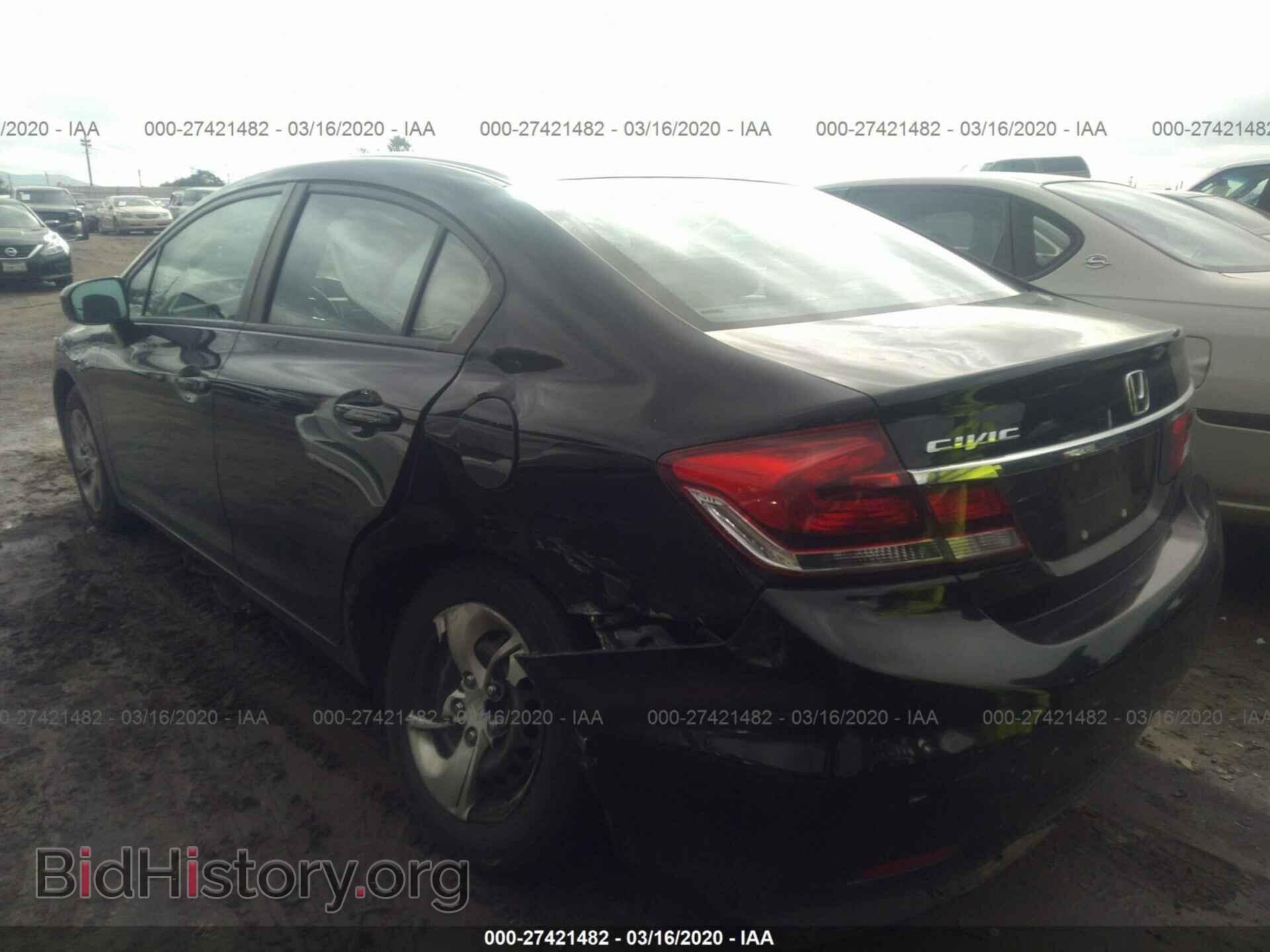 2014 HONDA CIVIC - VIN: 19XFB2F59EE265338 - Фото 3