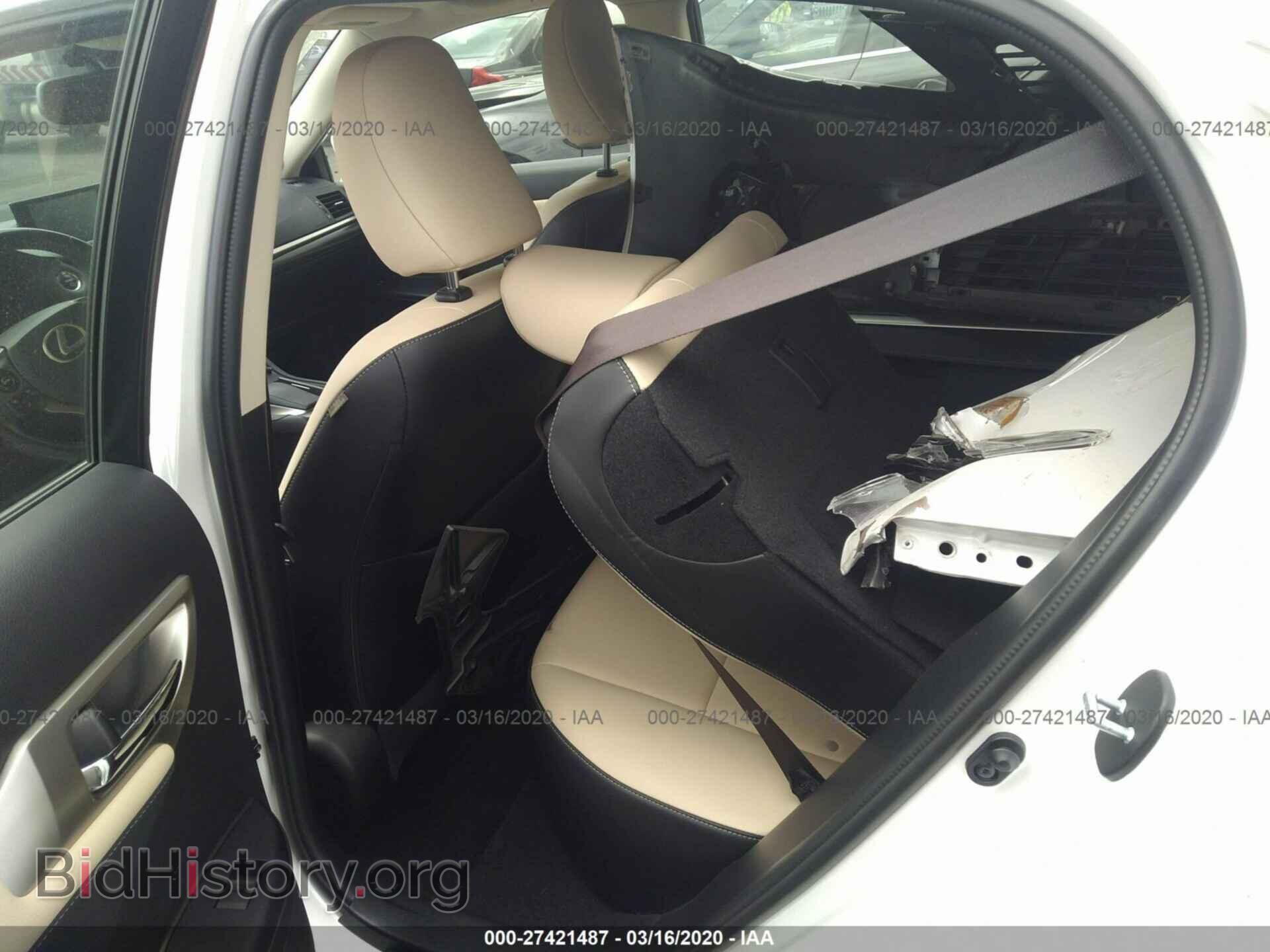 2017 LEXUS CT - VIN: JTHKD5BHXH2293823 - Фото 8