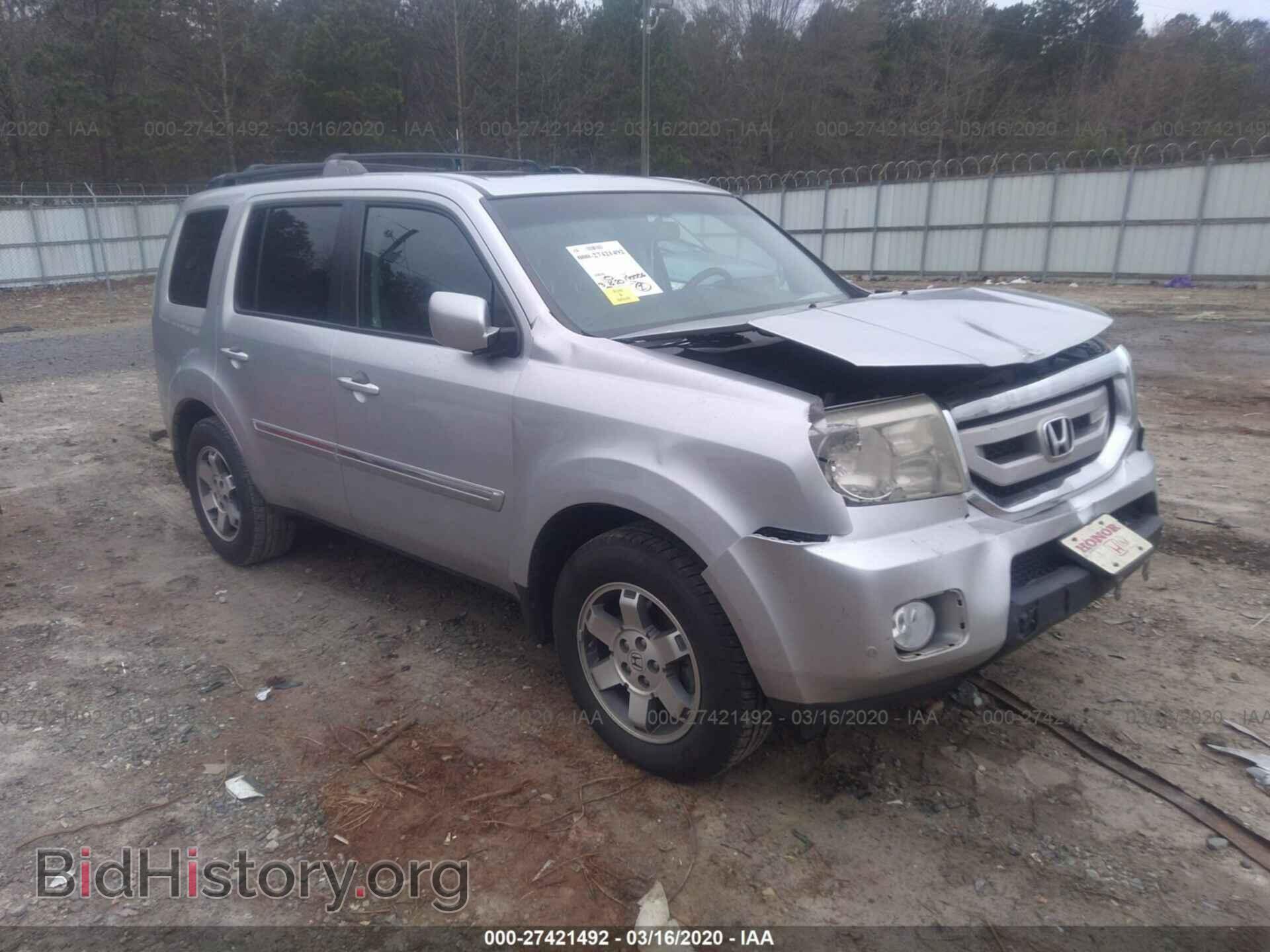 Фотография 5FNYF3H99BB022766 - HONDA PILOT 2011