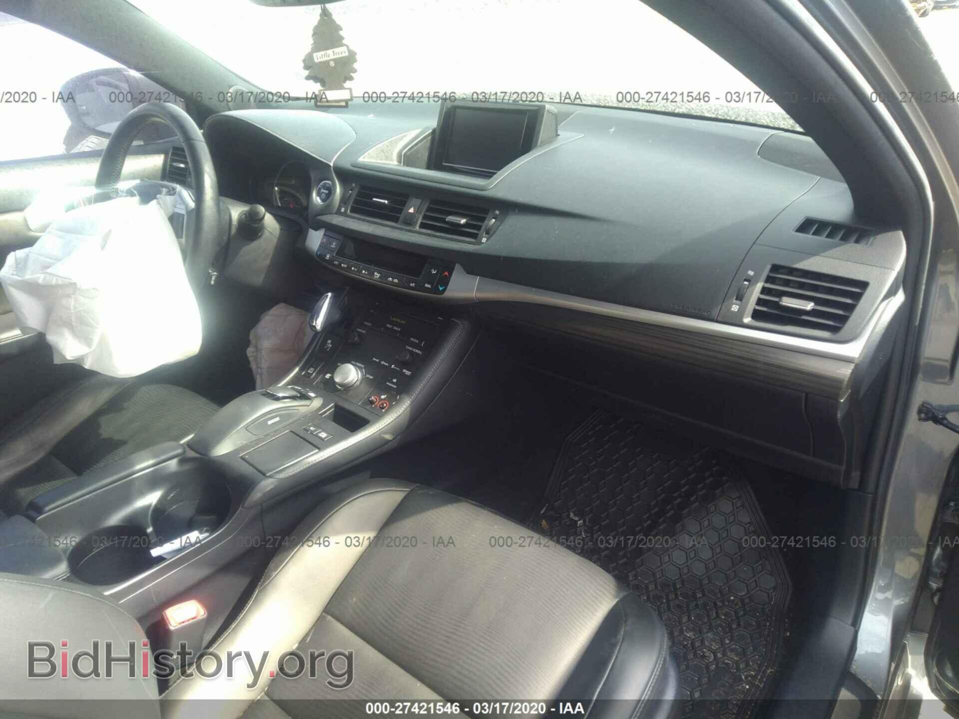 2013 LEXUS CT - VIN: JTHKD5BH4D2123449 - Photo 5