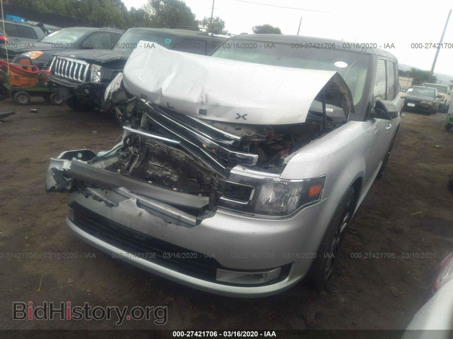 2014 FORD FLEX - VIN: 2FMGK5C82EBD37410 - Фото 2