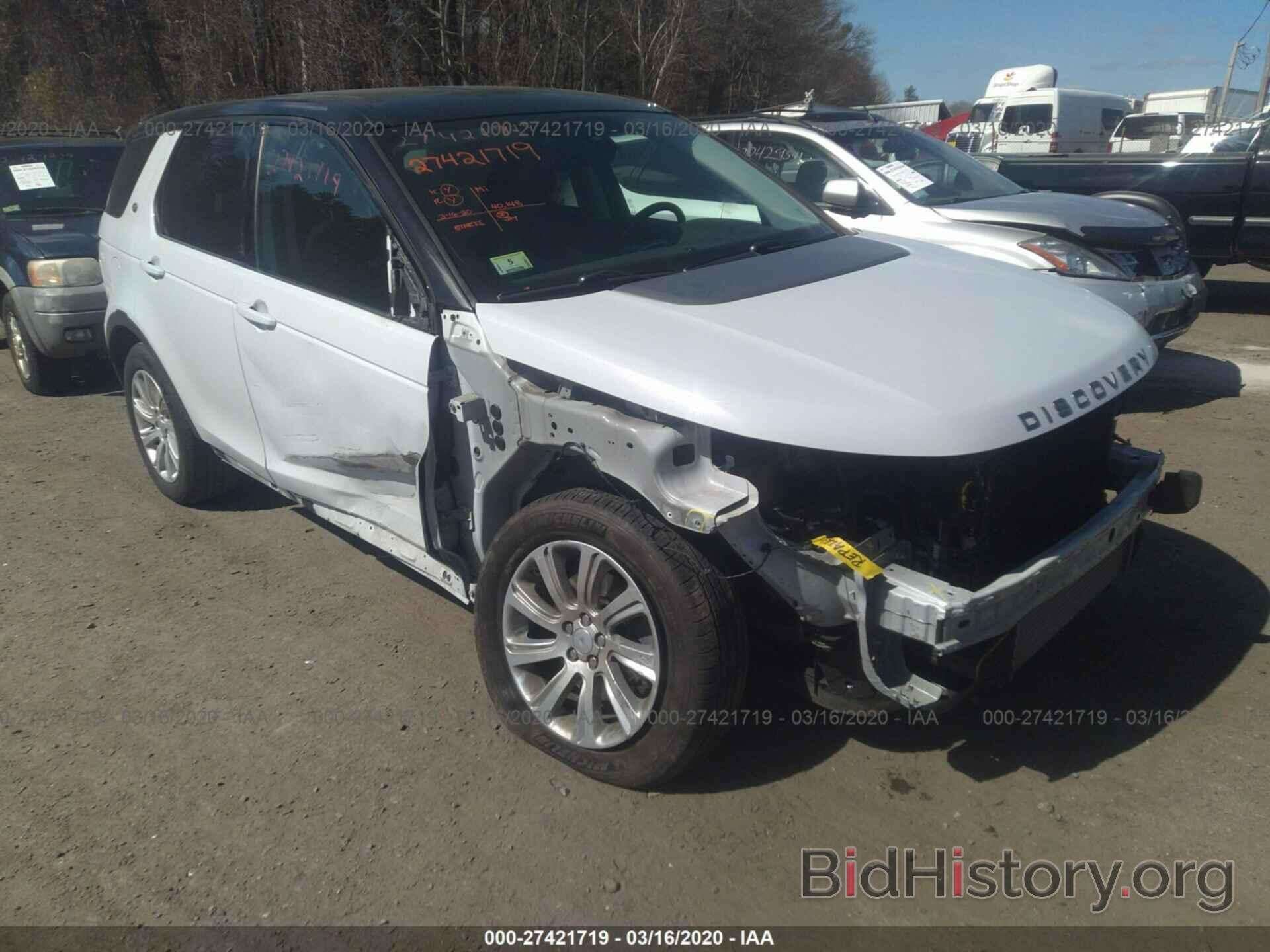 Photo SALCP2BG2GH583402 - LAND ROVER DISCOVERY SPORT 2016