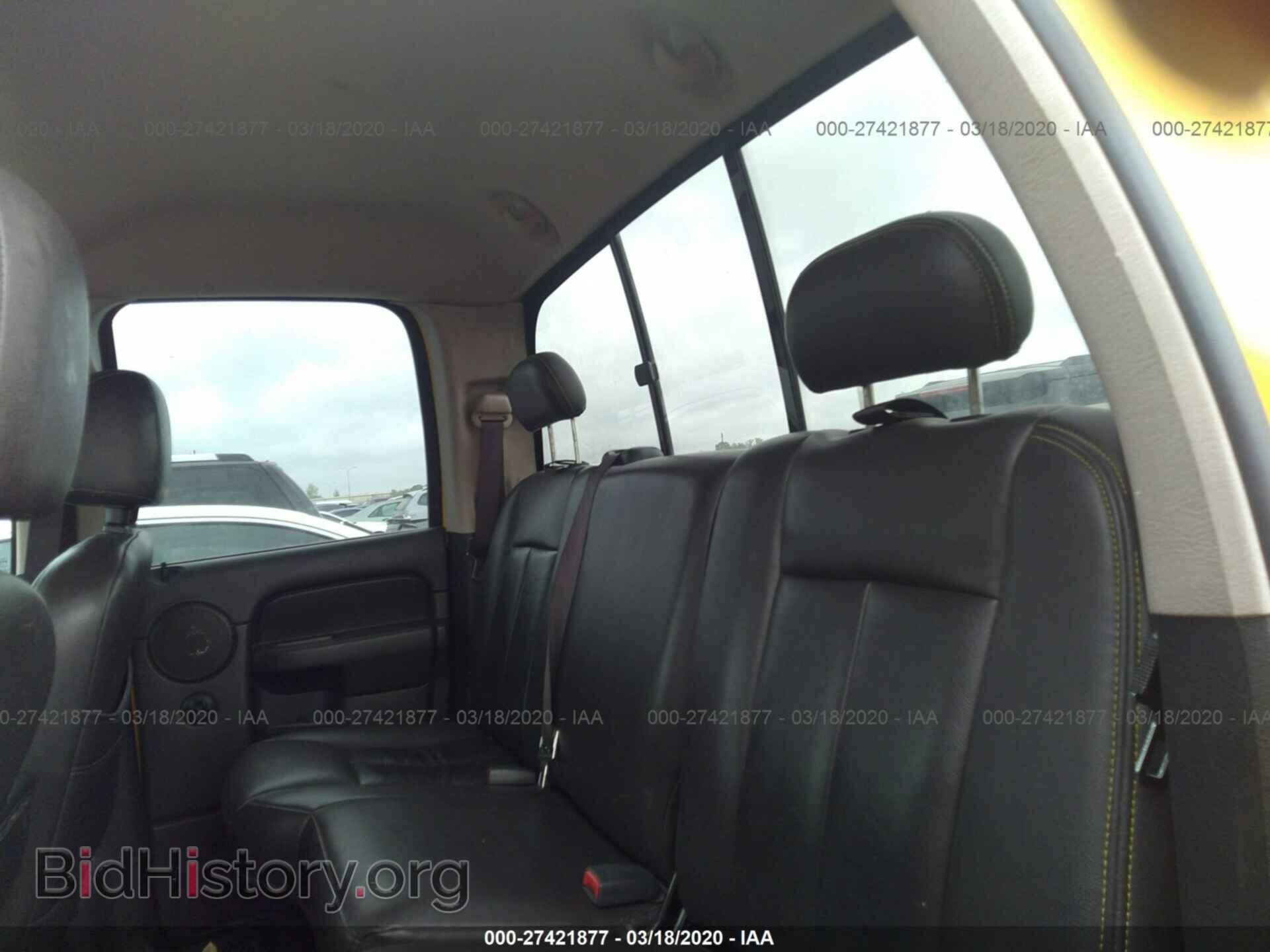 2004 DODGE RAM 1500 - VIN: 1D7HA18D64J289307 - Фото 8