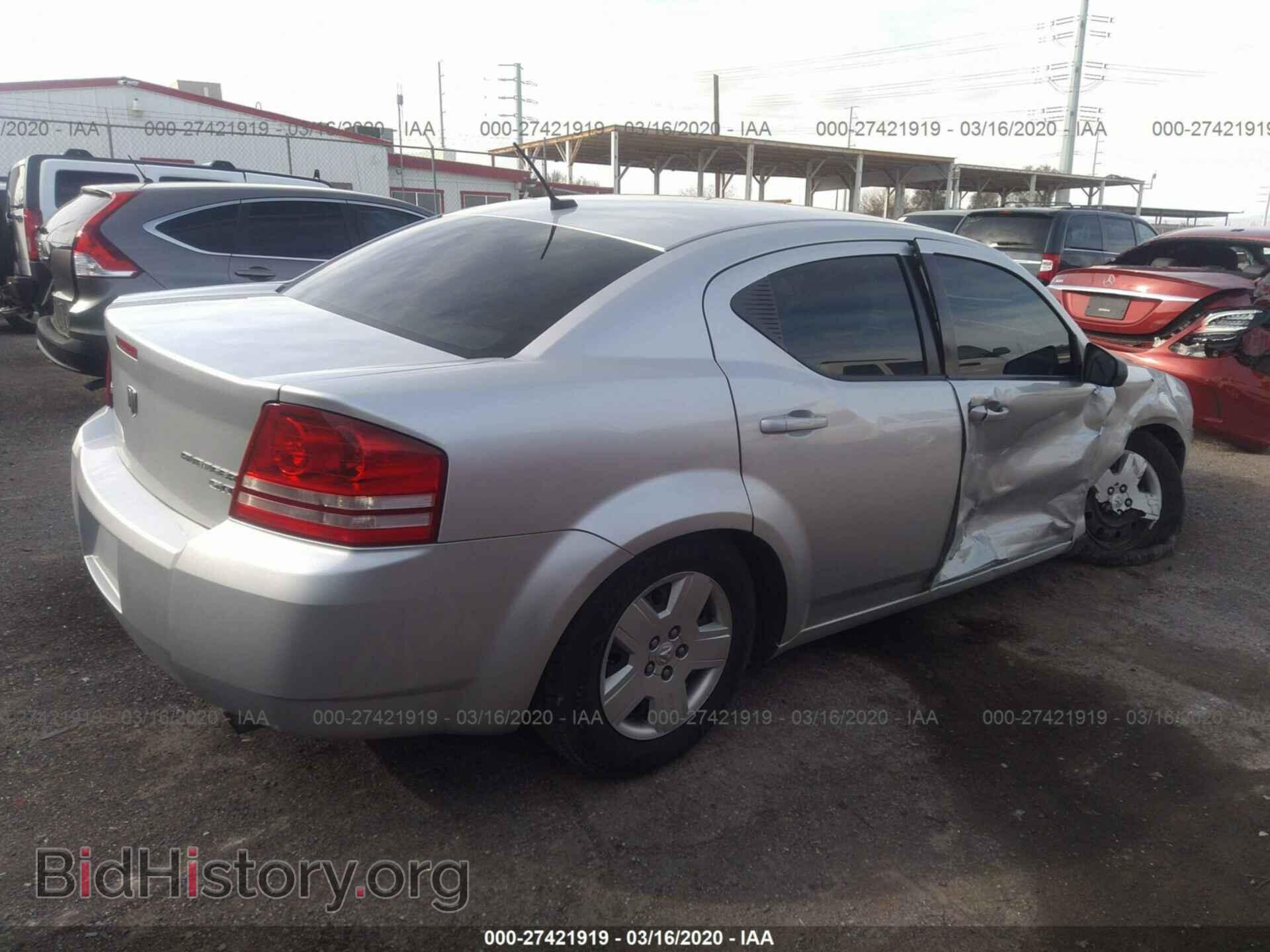 2010 DODGE AVENGER - VIN: 1B3CC4FBXAN221289 - Фото 4