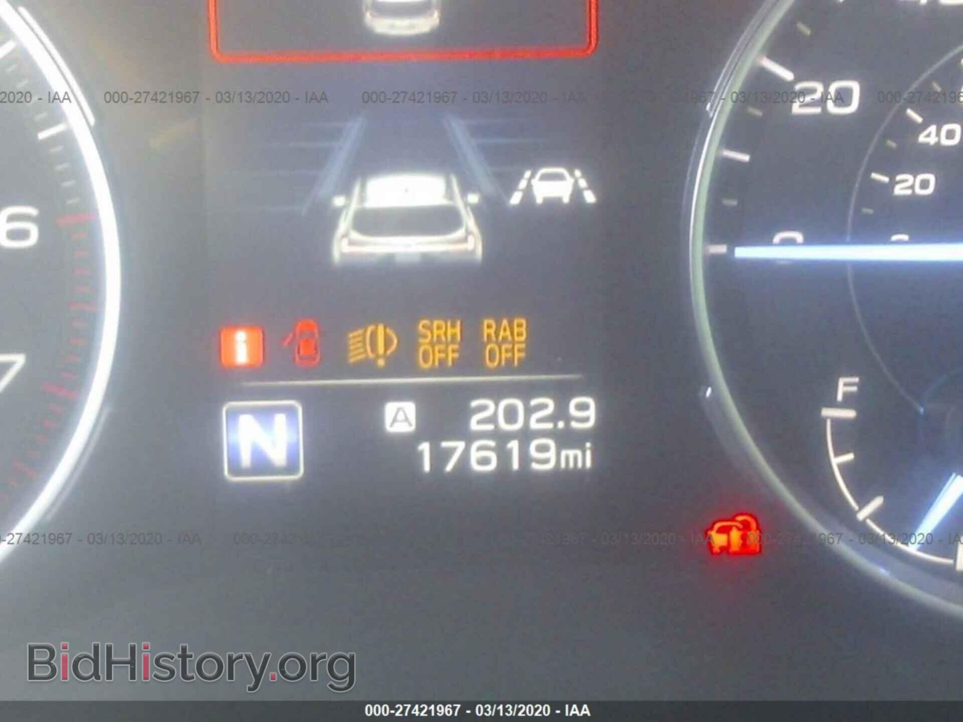 2019 SUBARU ASCENT - VIN: 4S4WMAPD9K3436968 - Фото 7