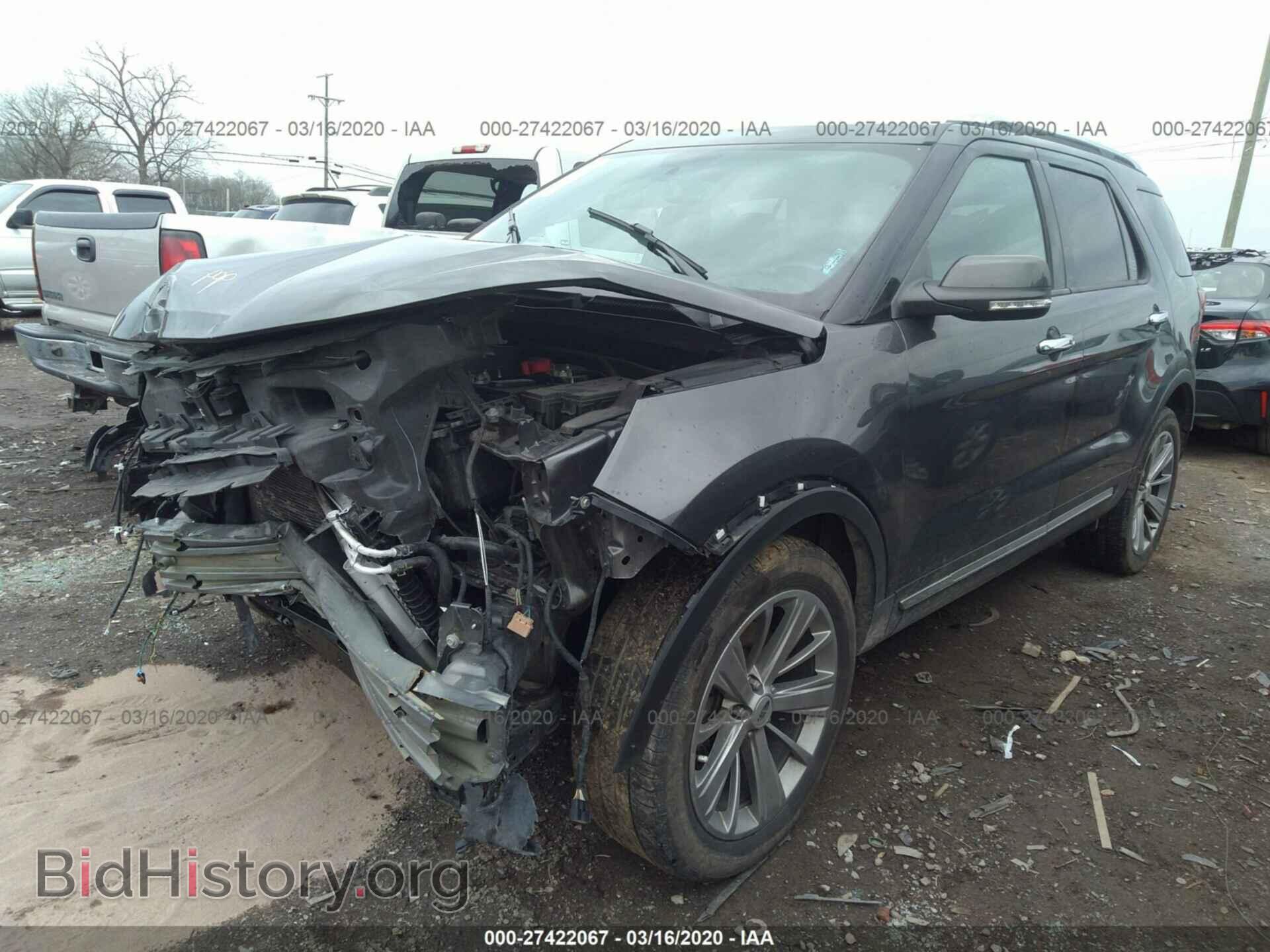 2018 FORD EXPLORER - VIN: 1FM5K8F81JGA43925 - Photo 2
