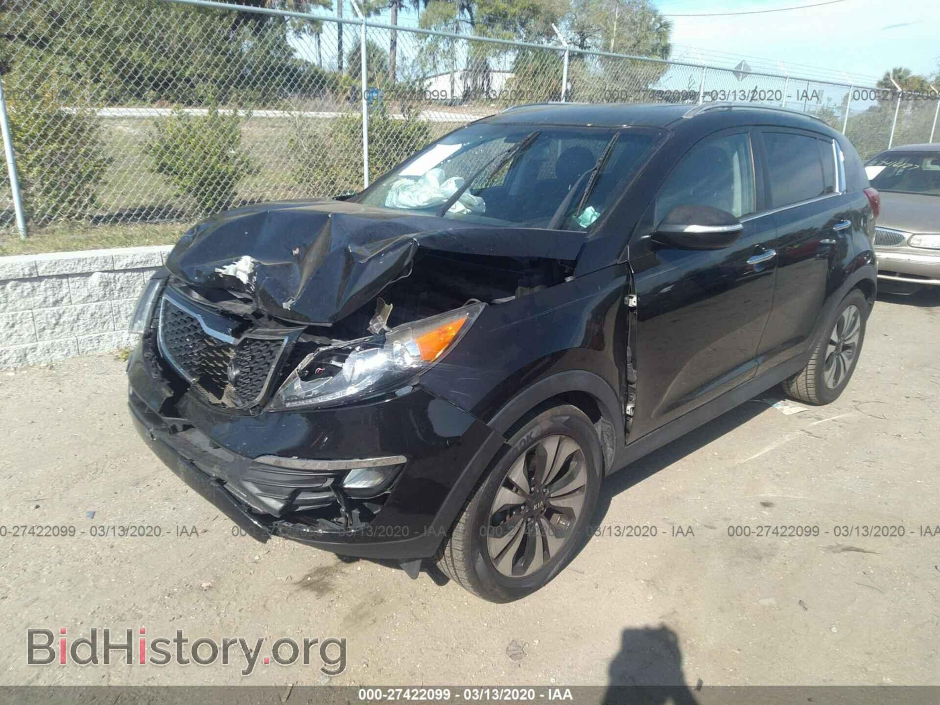 2013 KIA SPORTAGE - VIN: KNDPC3A65D7501277 - Фото 2