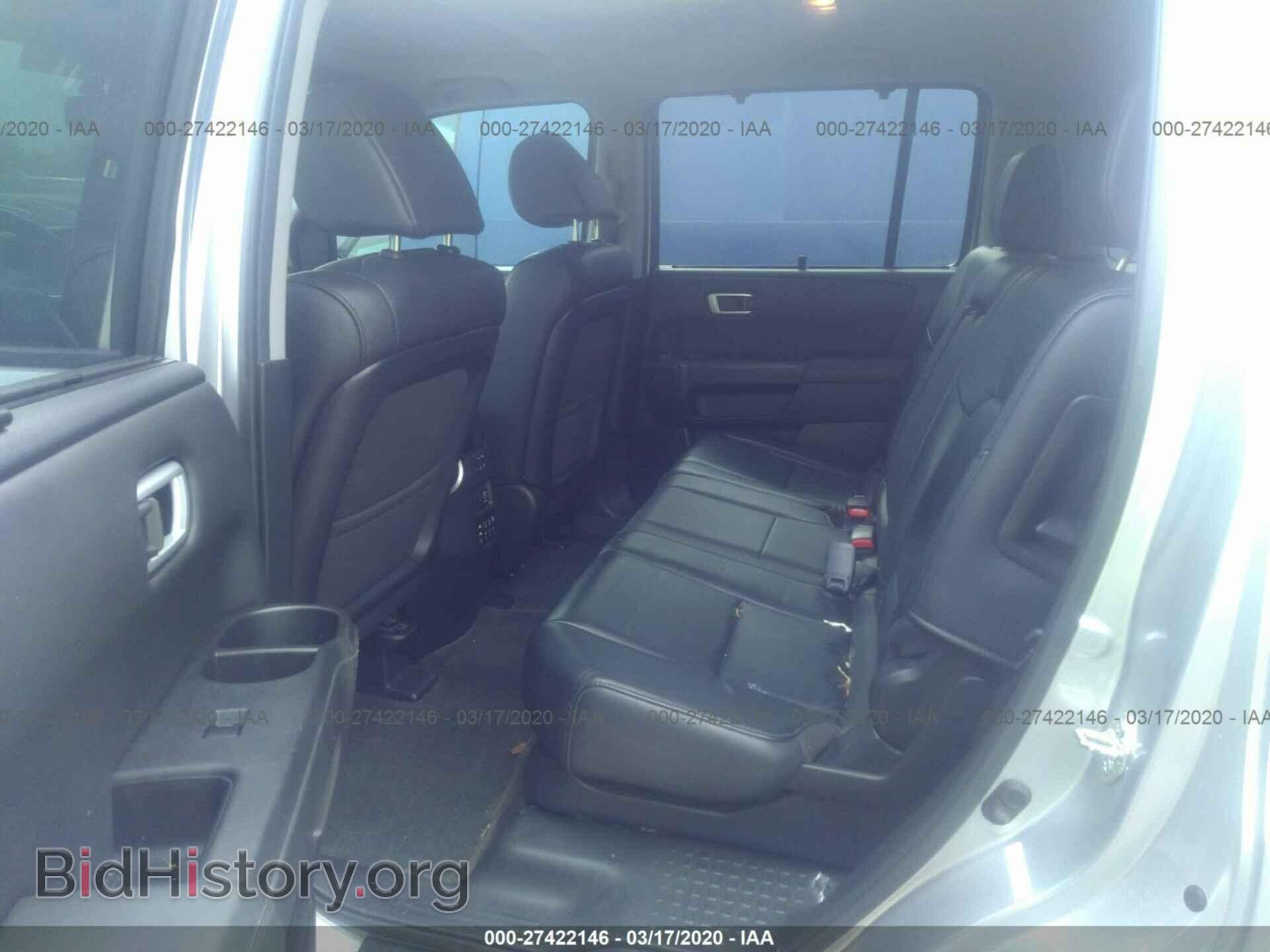 2013 HONDA PILOT - VIN: 5FNYF3H92DB038813 - Photo 8